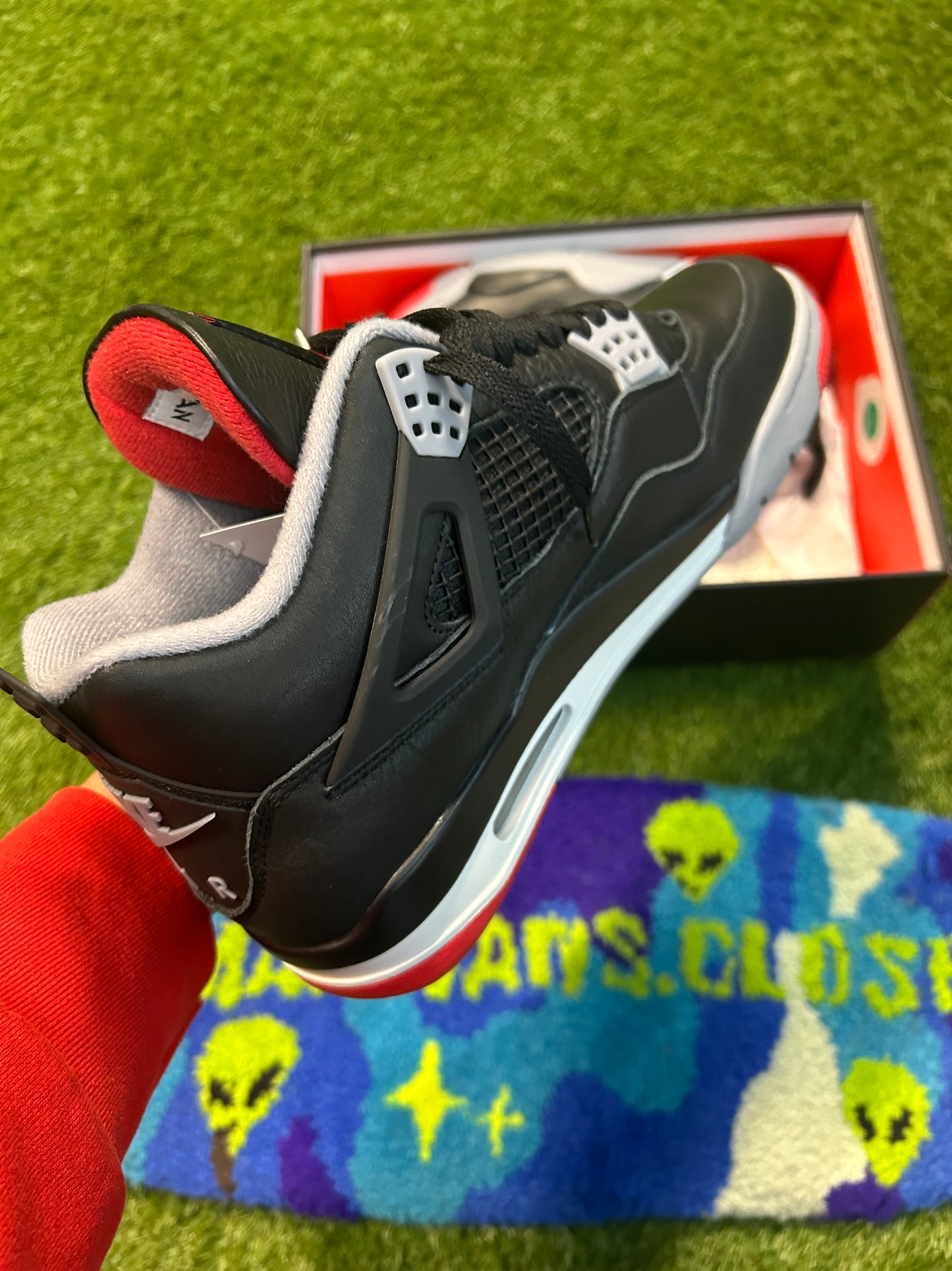 Jordan 4 Bred Reimagined