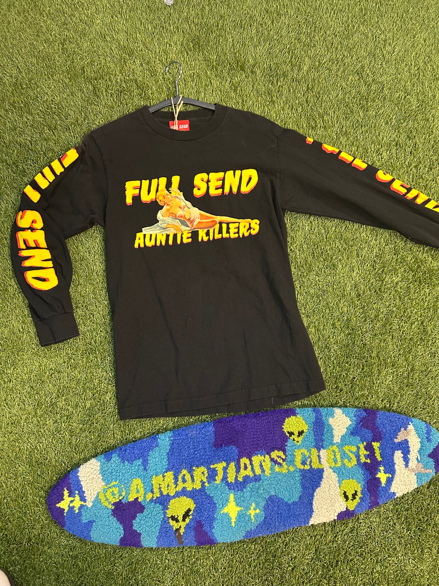 Nelk Boys Full Send Auntie Killers Long Sleeve Tee