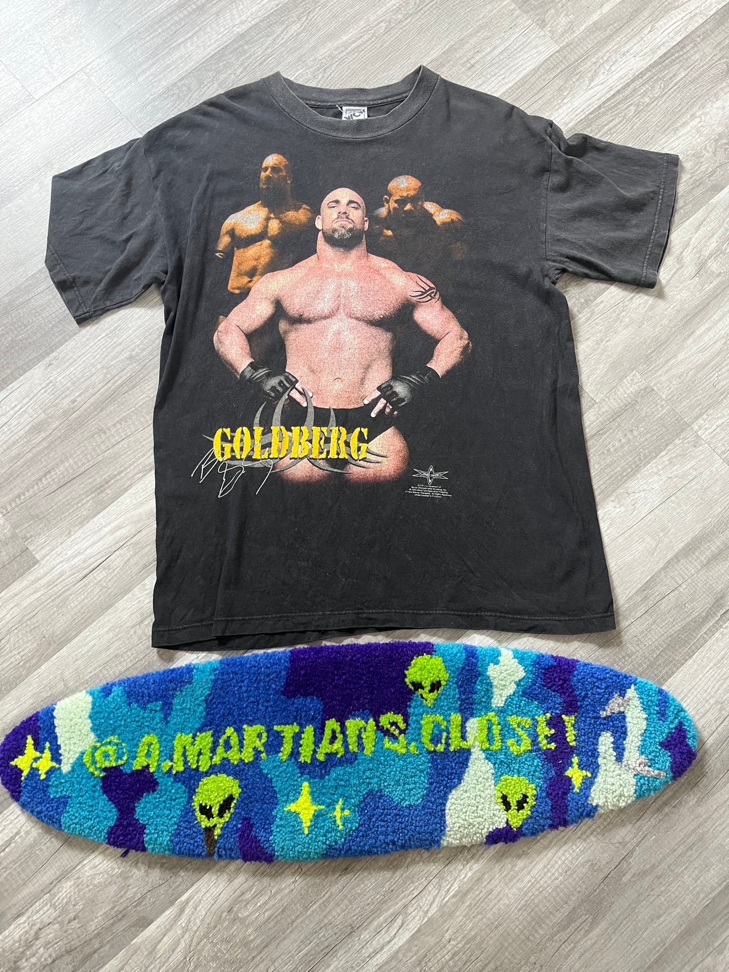 Rare 90’s Vintage WCW WWF Goldberg Tee
