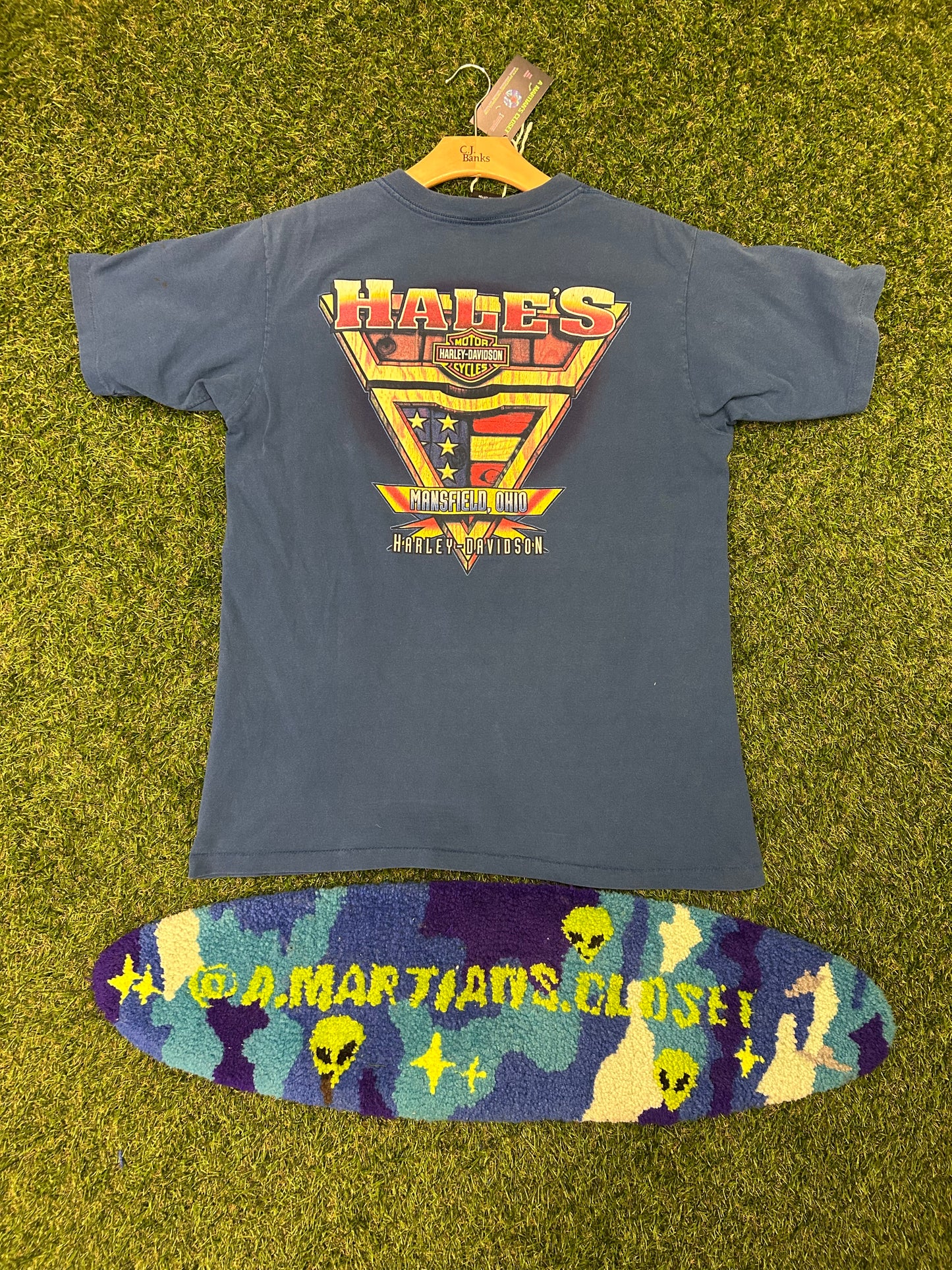 Rare Vintage 1995 Harley Davidson Mansfield Ohio Tee