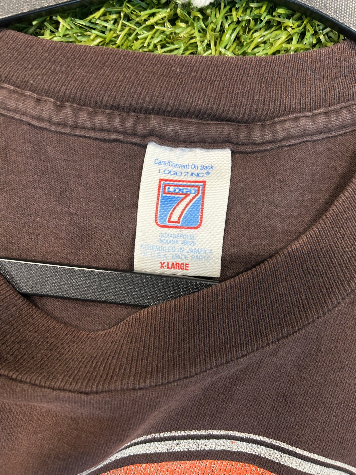 Vintage 1995 Logo7 Cleveland Browns Helmet Tee