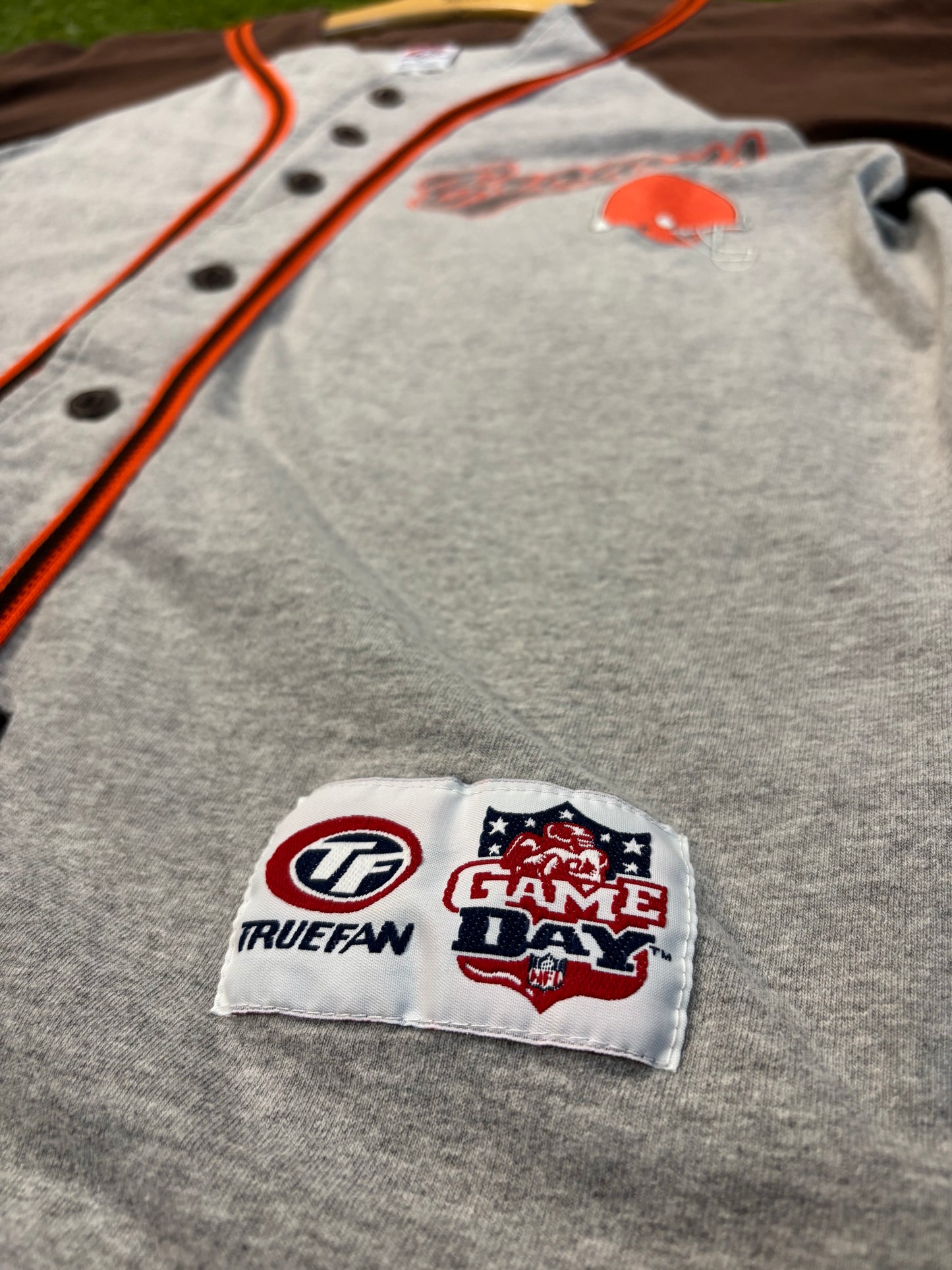 Vintage Browns Button Up Tee