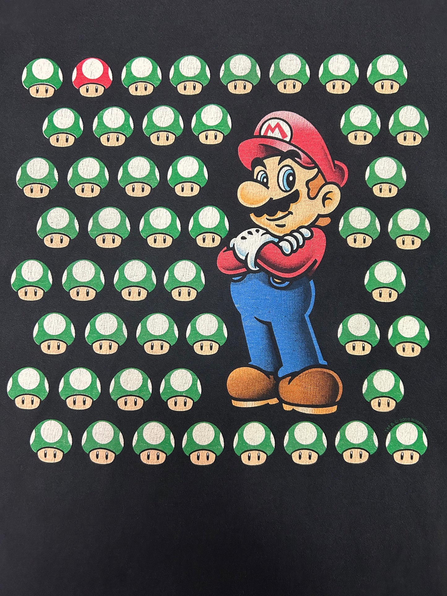 Y2K Vintage 2000s Mario Tee