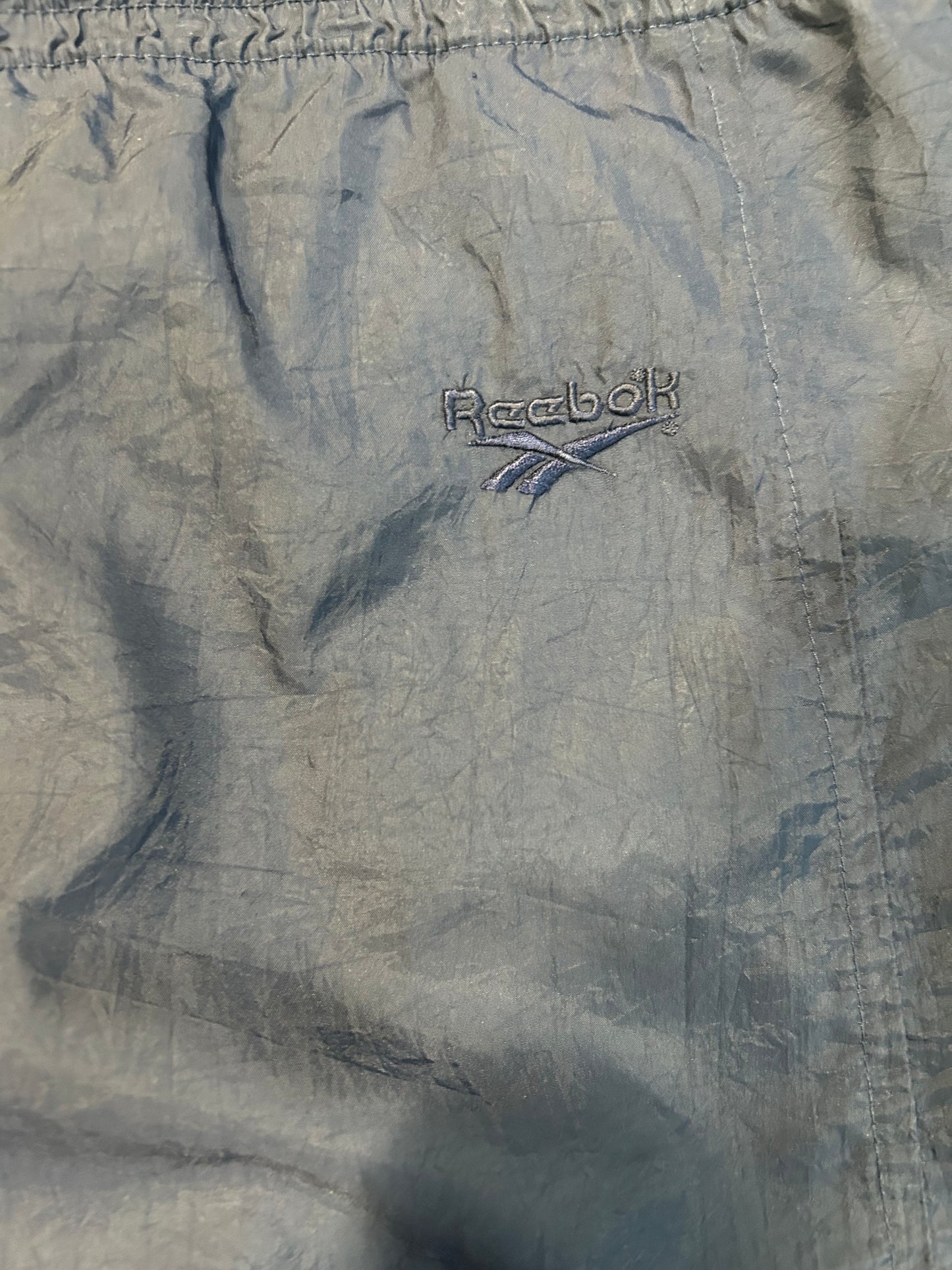 Vintage 90s Reebok Navy Blue Windbreaker Sweatpants