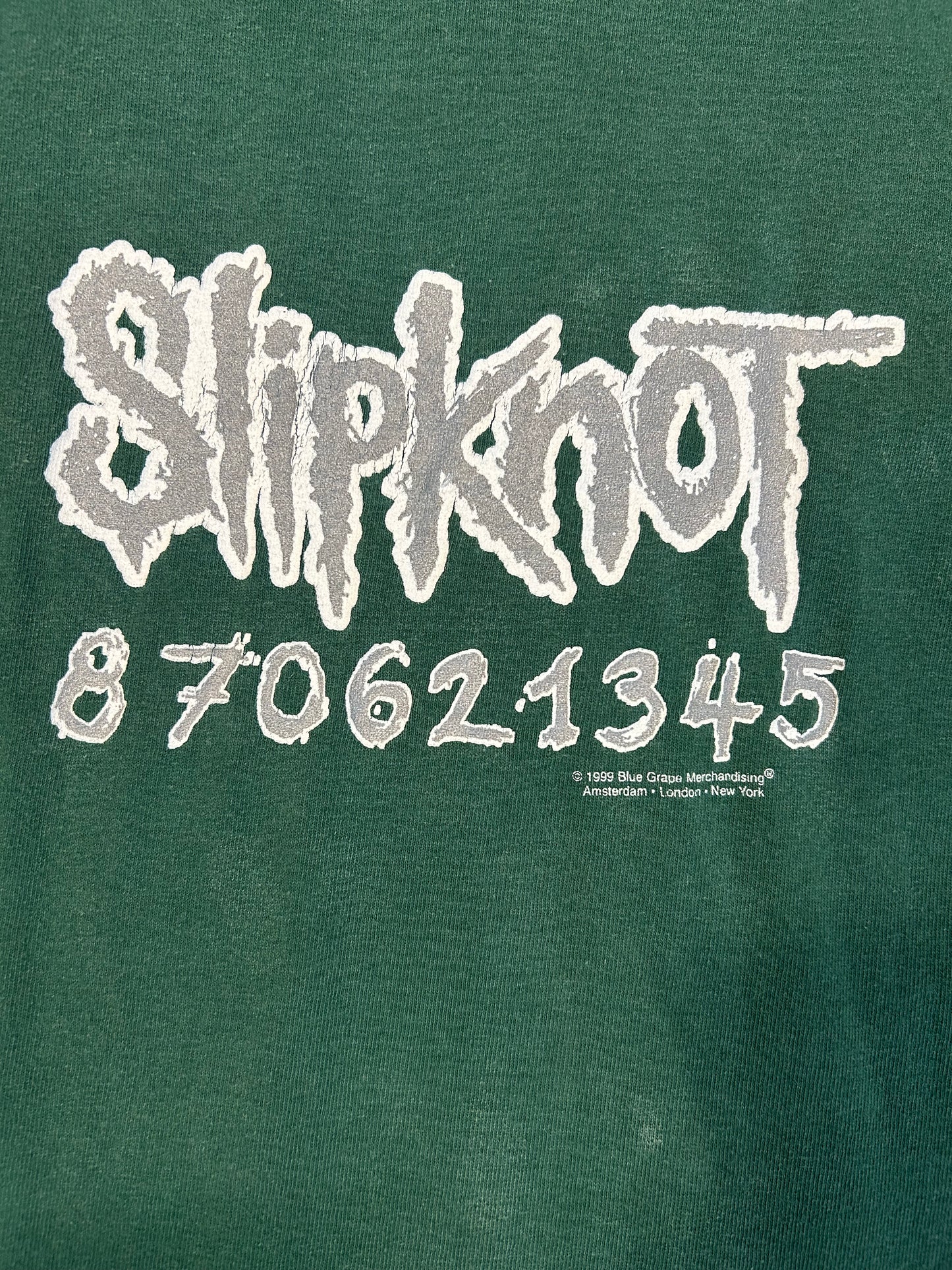 Vintage 1999 Slipknot 870621345 Tee