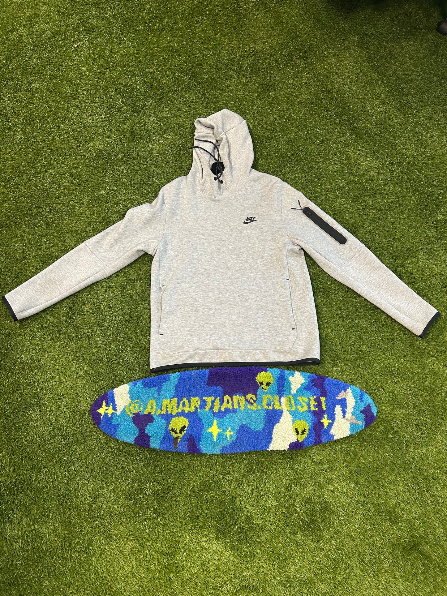 Grey Nike Tech Top Only