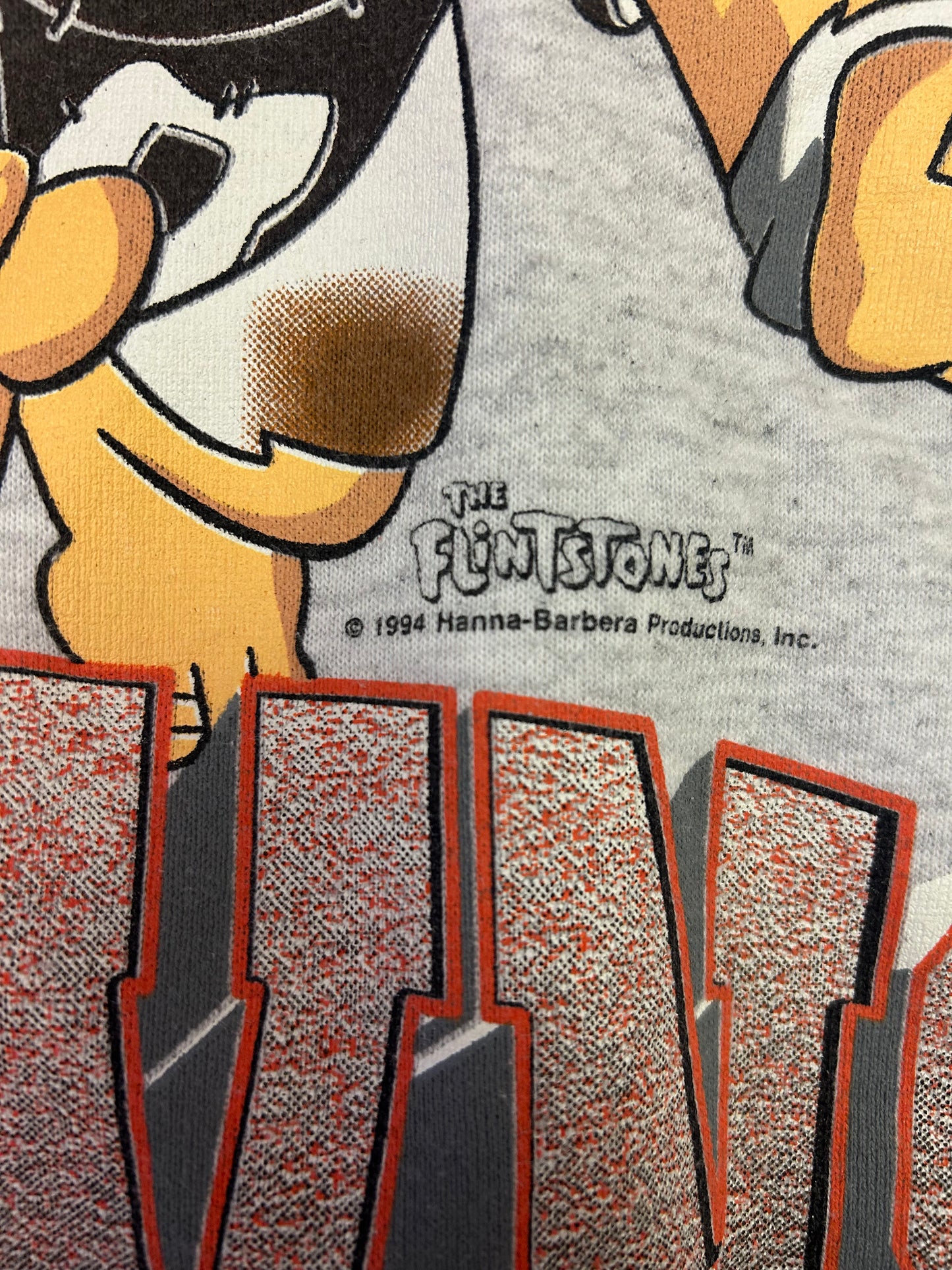 Rare Vintage 1994 The FlintStones X Cleveland Browns Crewneck