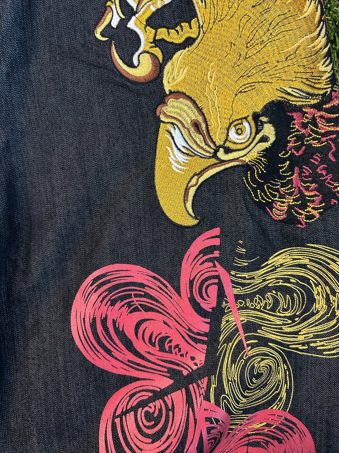 Y2K Golden Eagle Affliction Style Denim Jeans