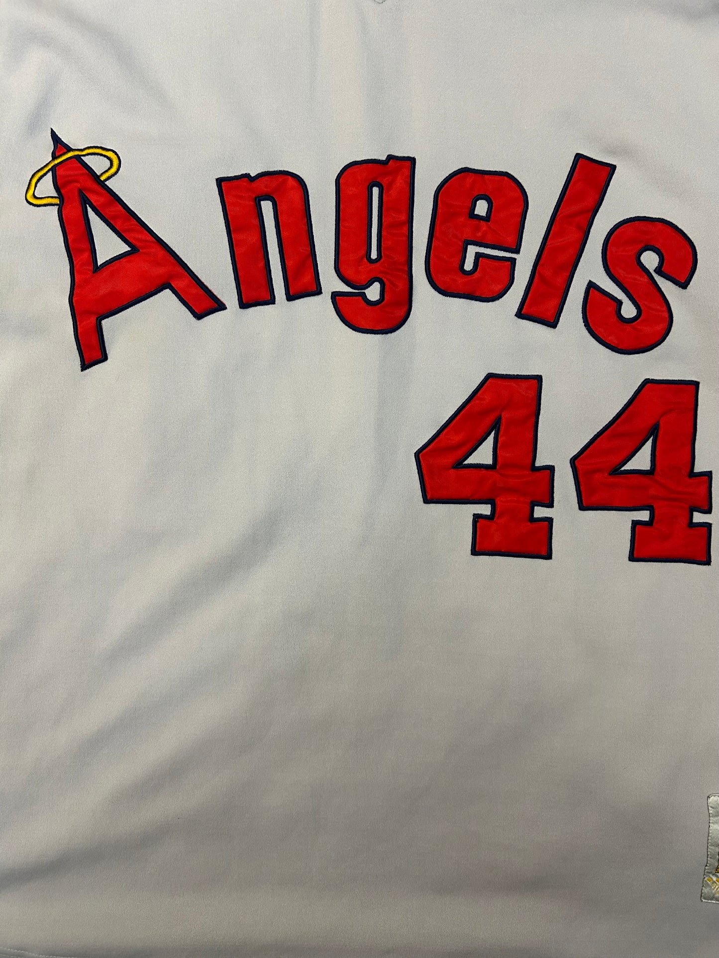 Vintage MLB California Angels Reggie Jackson Mitchell & Ness Baseball Jersey