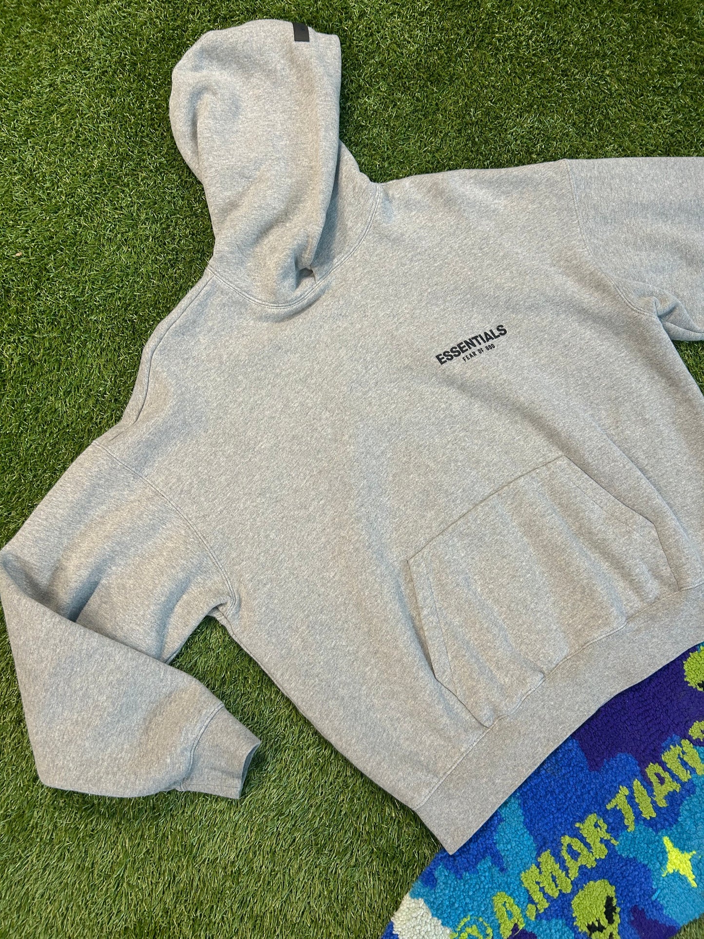 Fear Of God Essentials Fog Grey Hoodie