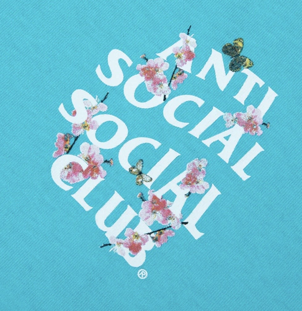 Anti Social Social Kkoch Baby Blue Tee