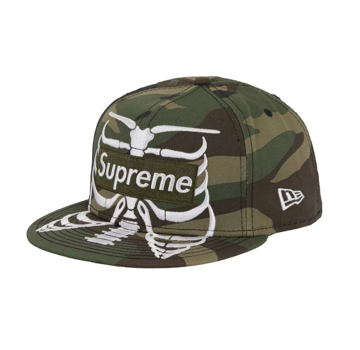 Supreme New Era Bone Hat