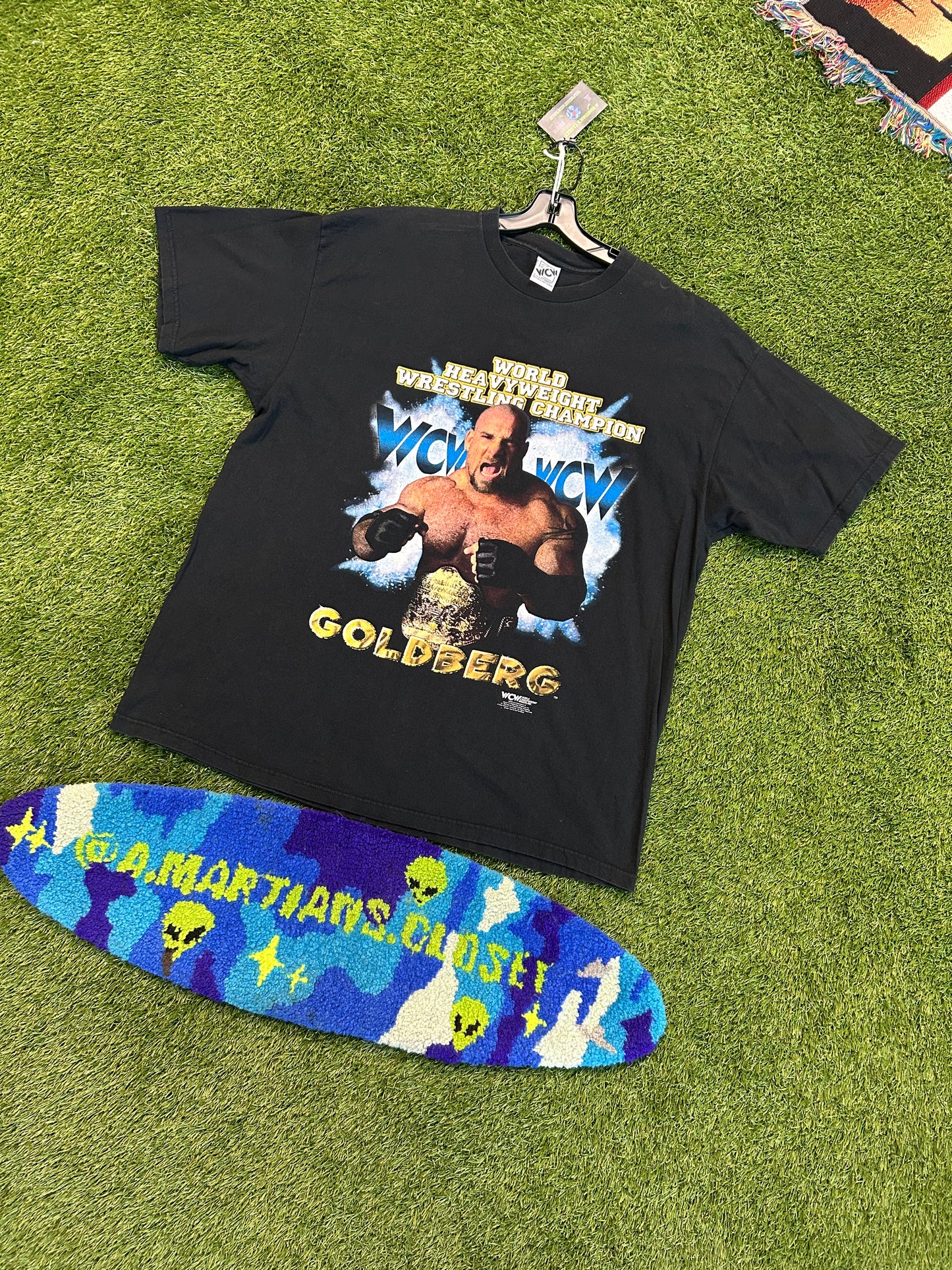 Vintage 1998 WCW Goldberg World Heavyweight Wrestling Champ
