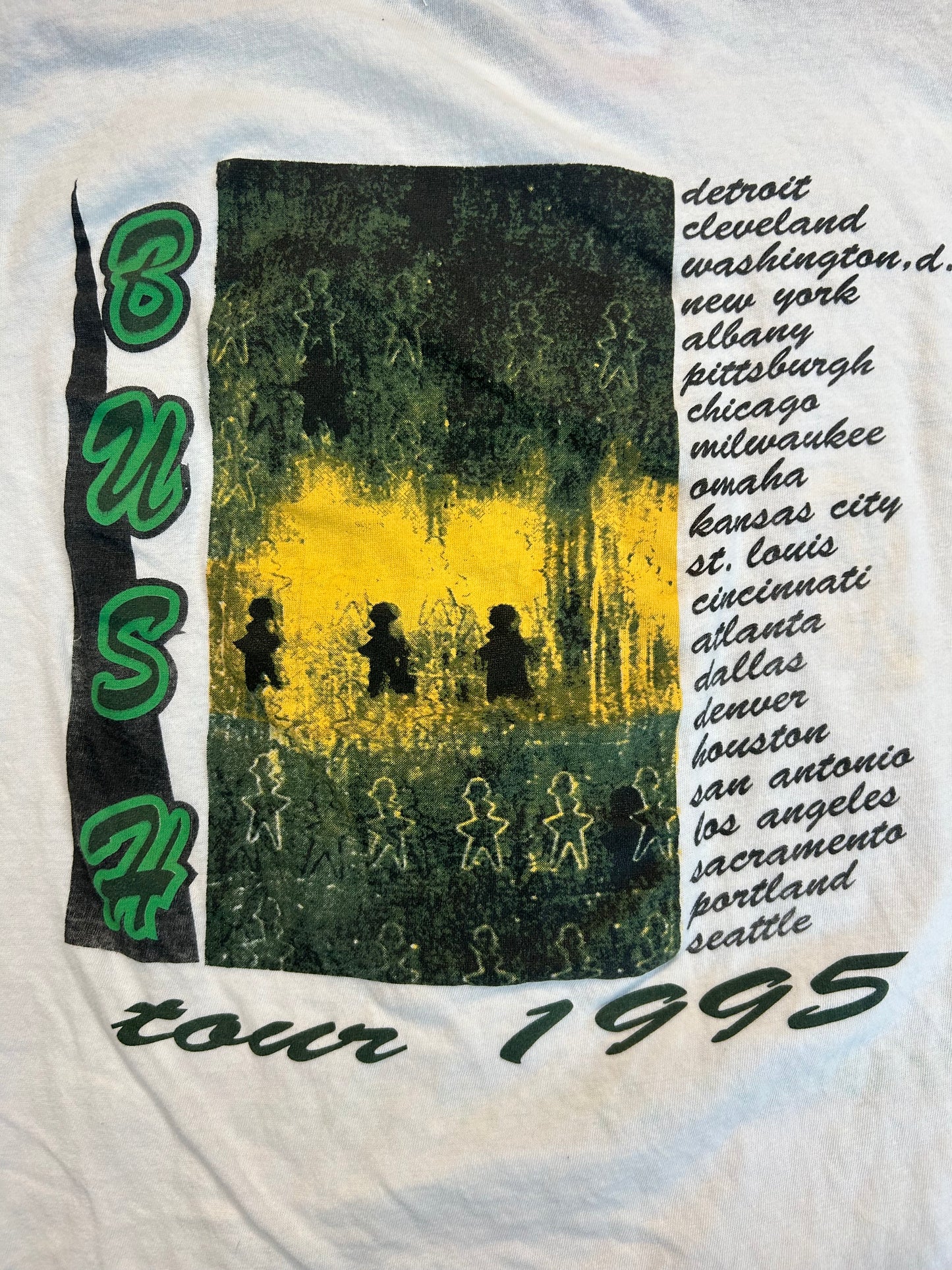 Rare Vintage 1995 Bush Tour Tee
