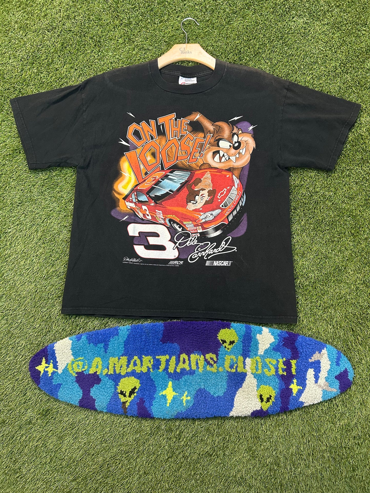 Y2K Dale Earnhardt X Tasmania Devil NASCAR Tee