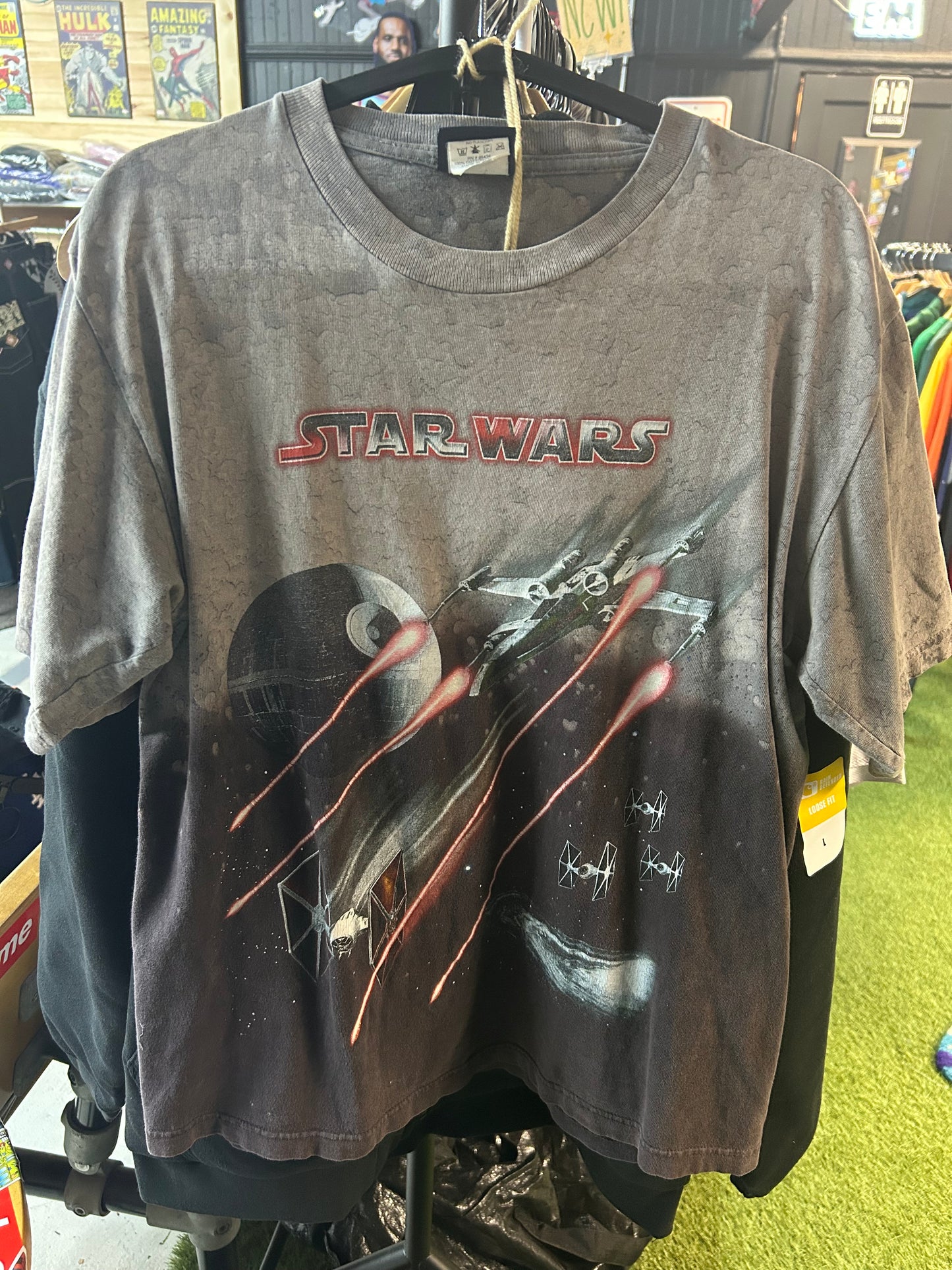 Vintage Star Wars Movie Promo X-Wing Fighter Tee