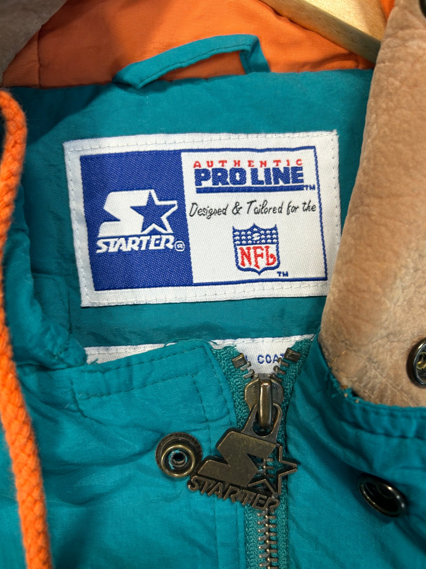 Vintage Miami Dolphins NFL Starter Coat