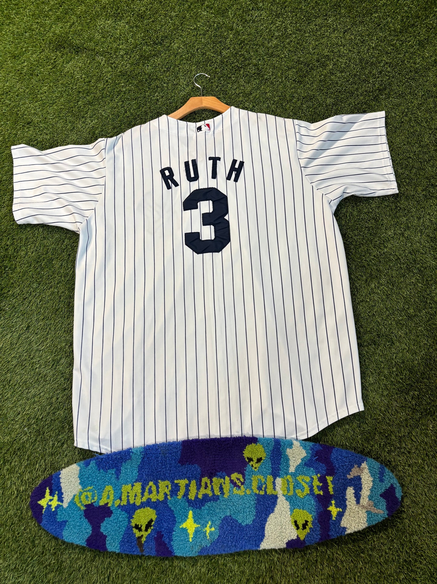 Y2K New York Yankees Babe Ruth Jersey