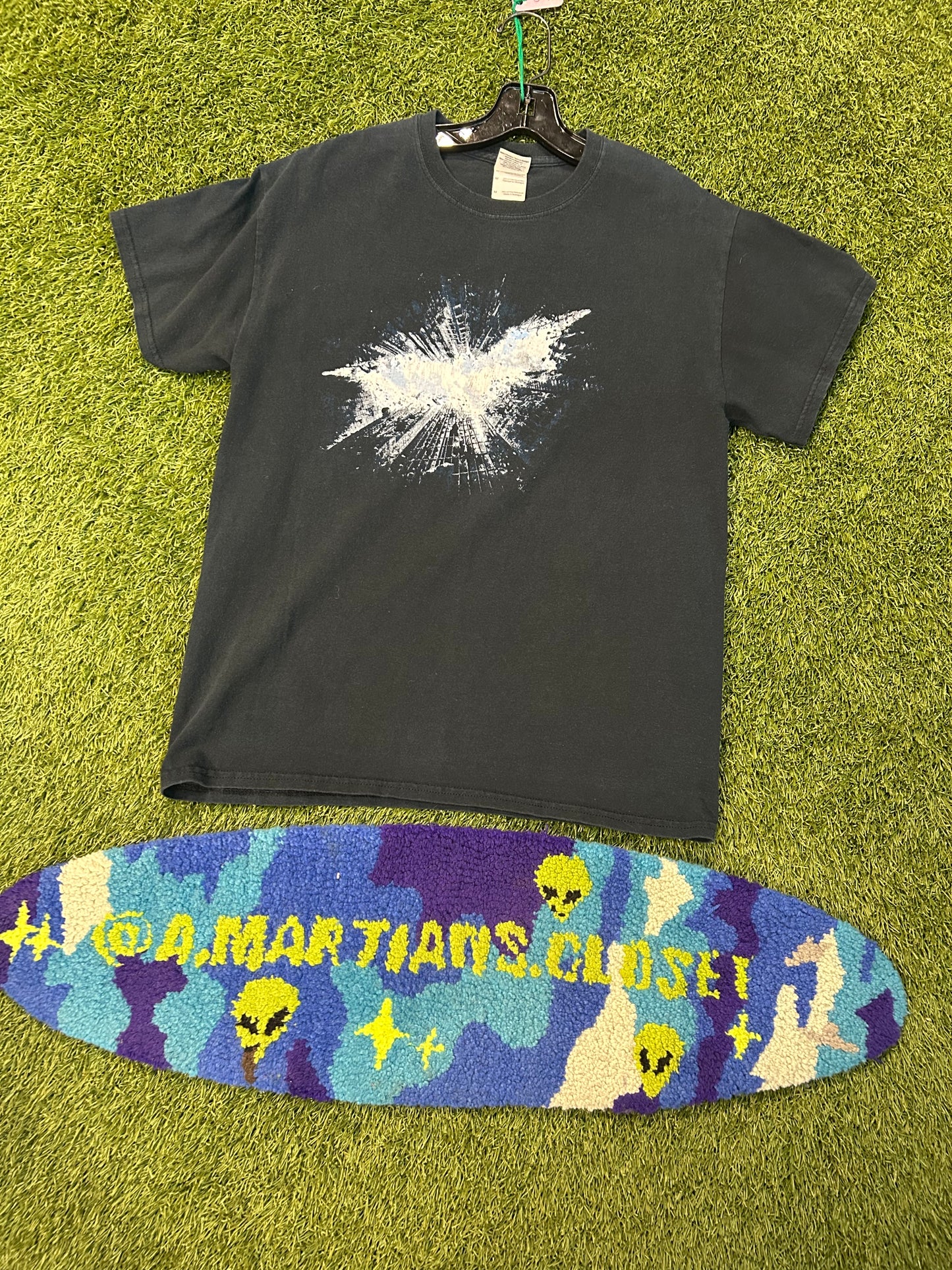 Y2K Dark Knight Rise Batman Movie Promo Tee