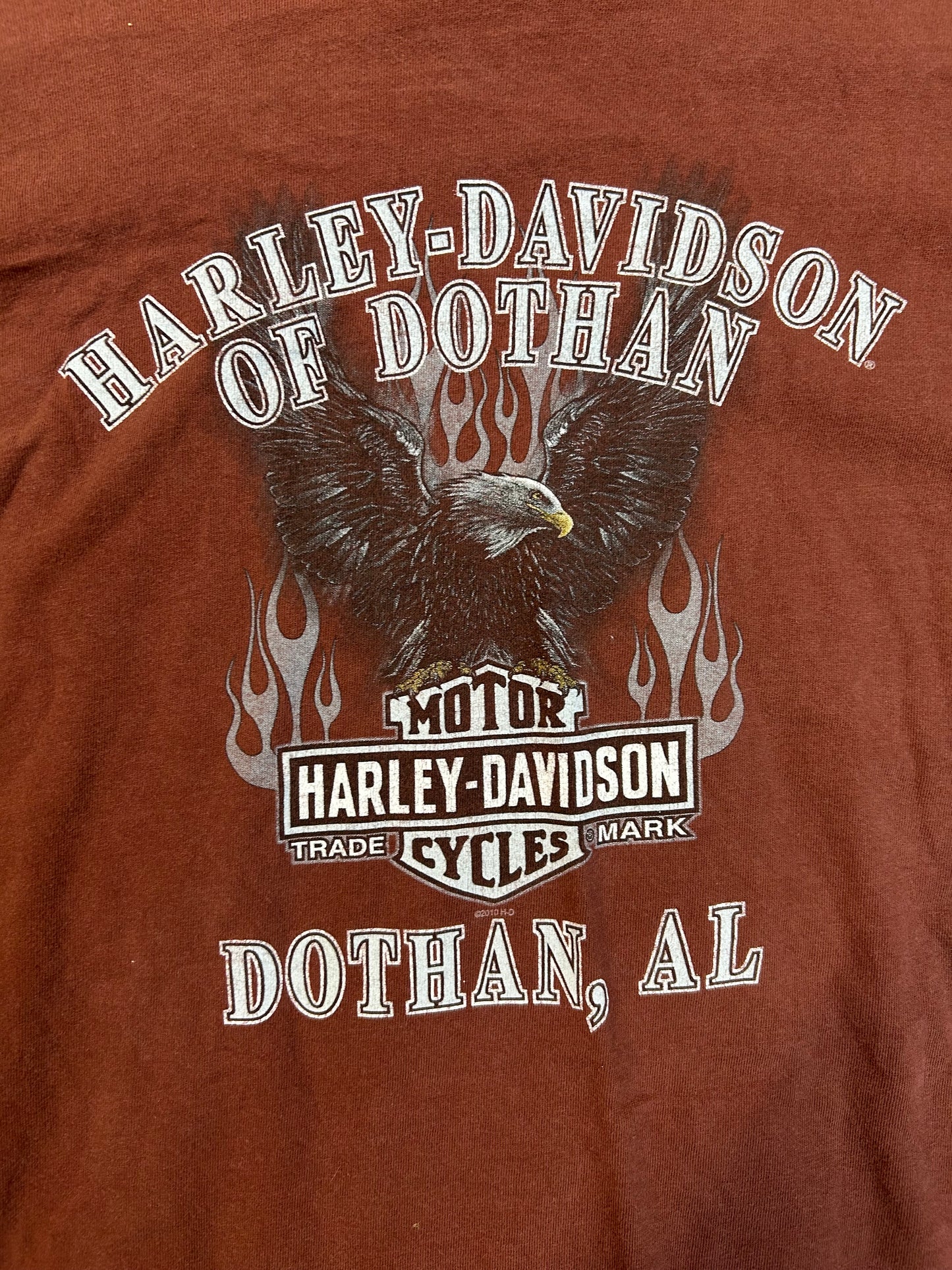 2009 Harley Davidson AOP Eagle Tee