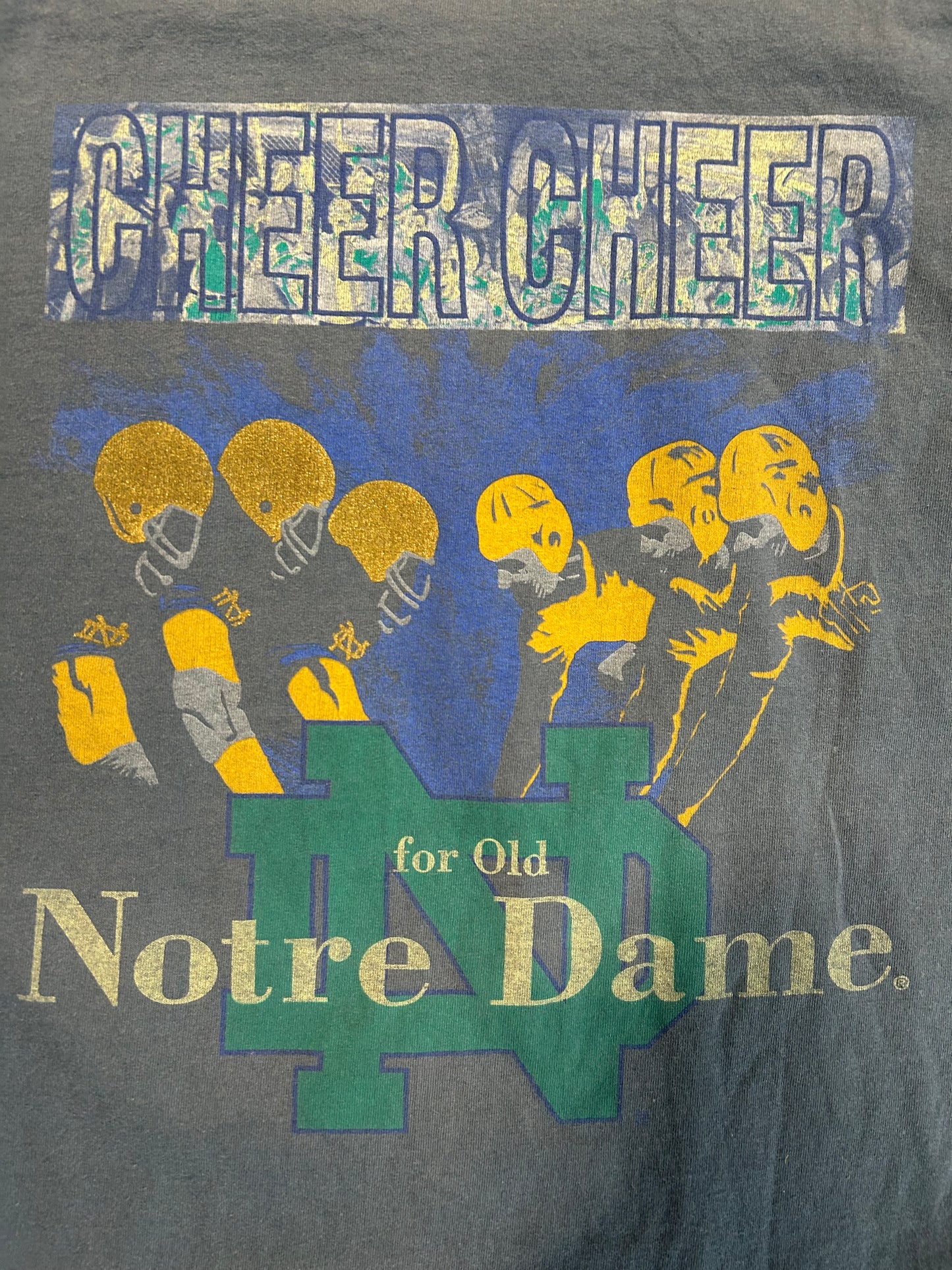 Vintage Champion Notre Dame Football Tee