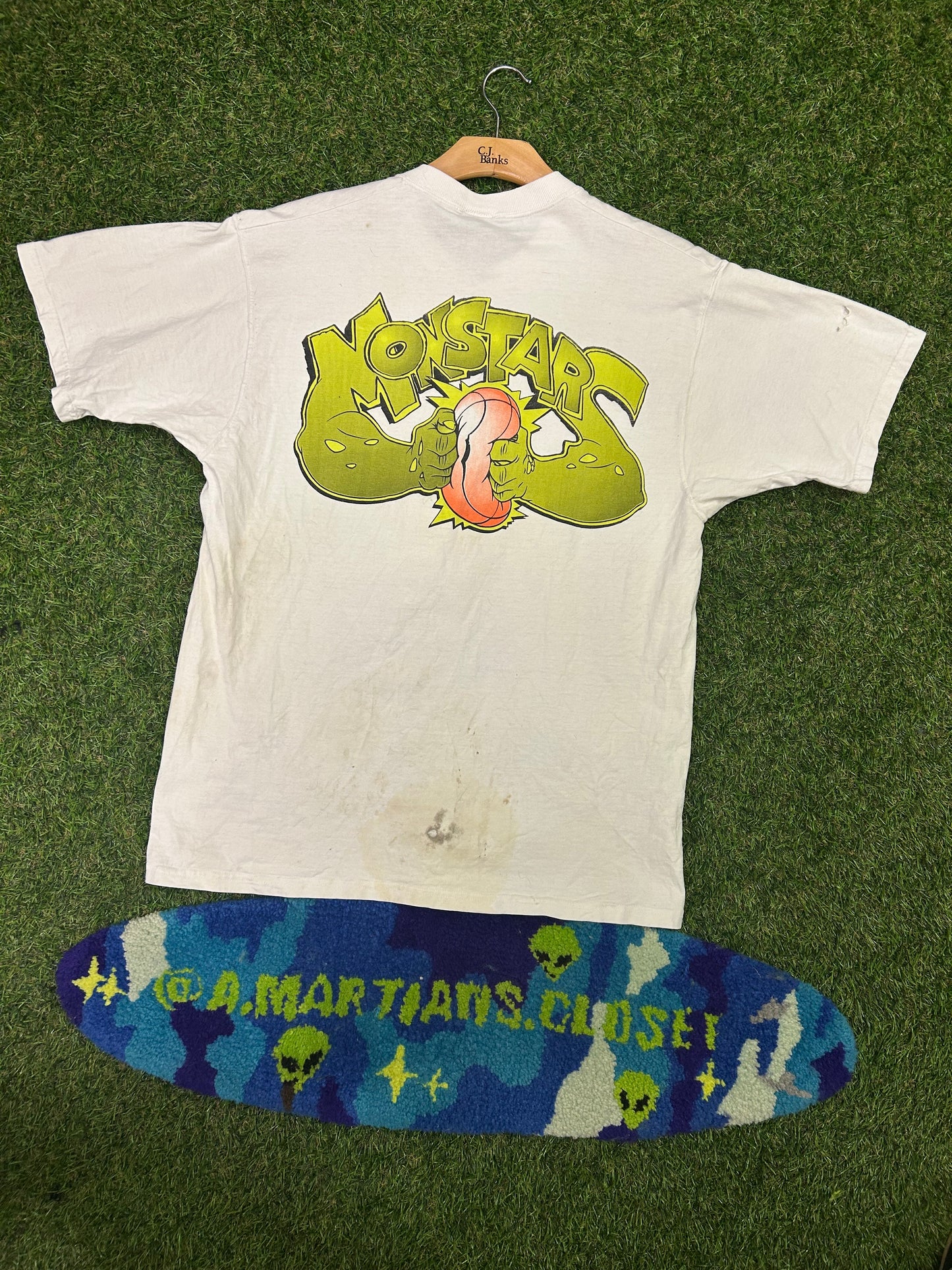 Rare Vintage 1996 Space Jam Monstars Tee