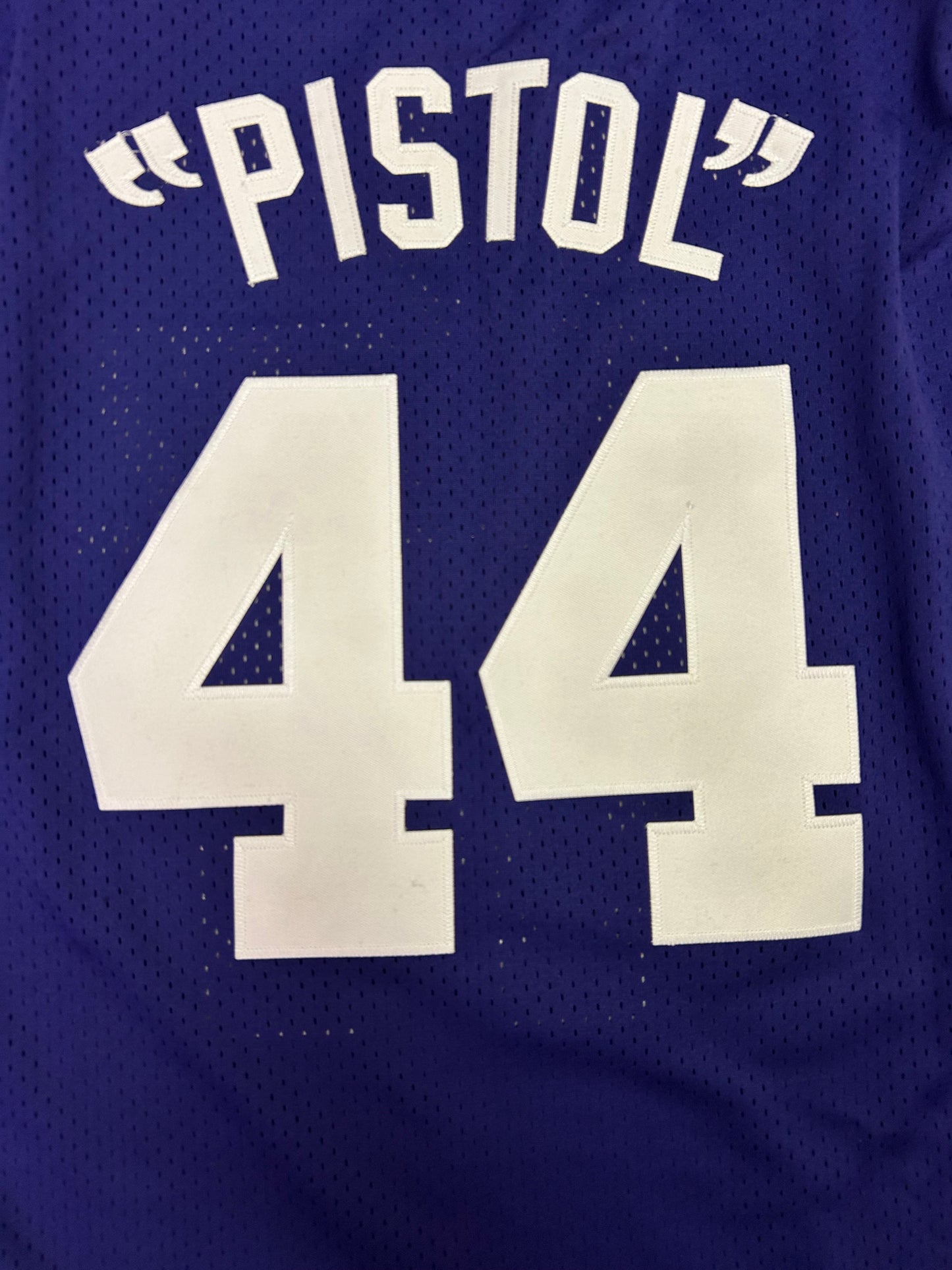 Retro Style Utah Jazz NBA Pistol Pete #44 Jersey