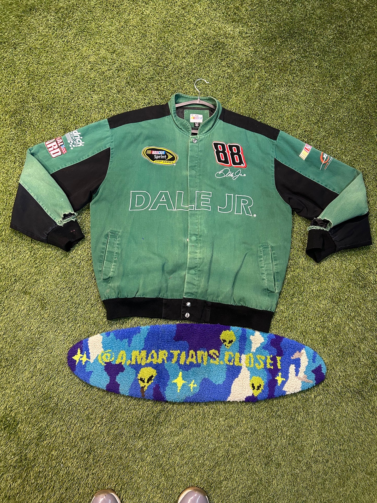 Y2K Dale Earnhardt Jr #88 Amp Energy NASCAR Jacket