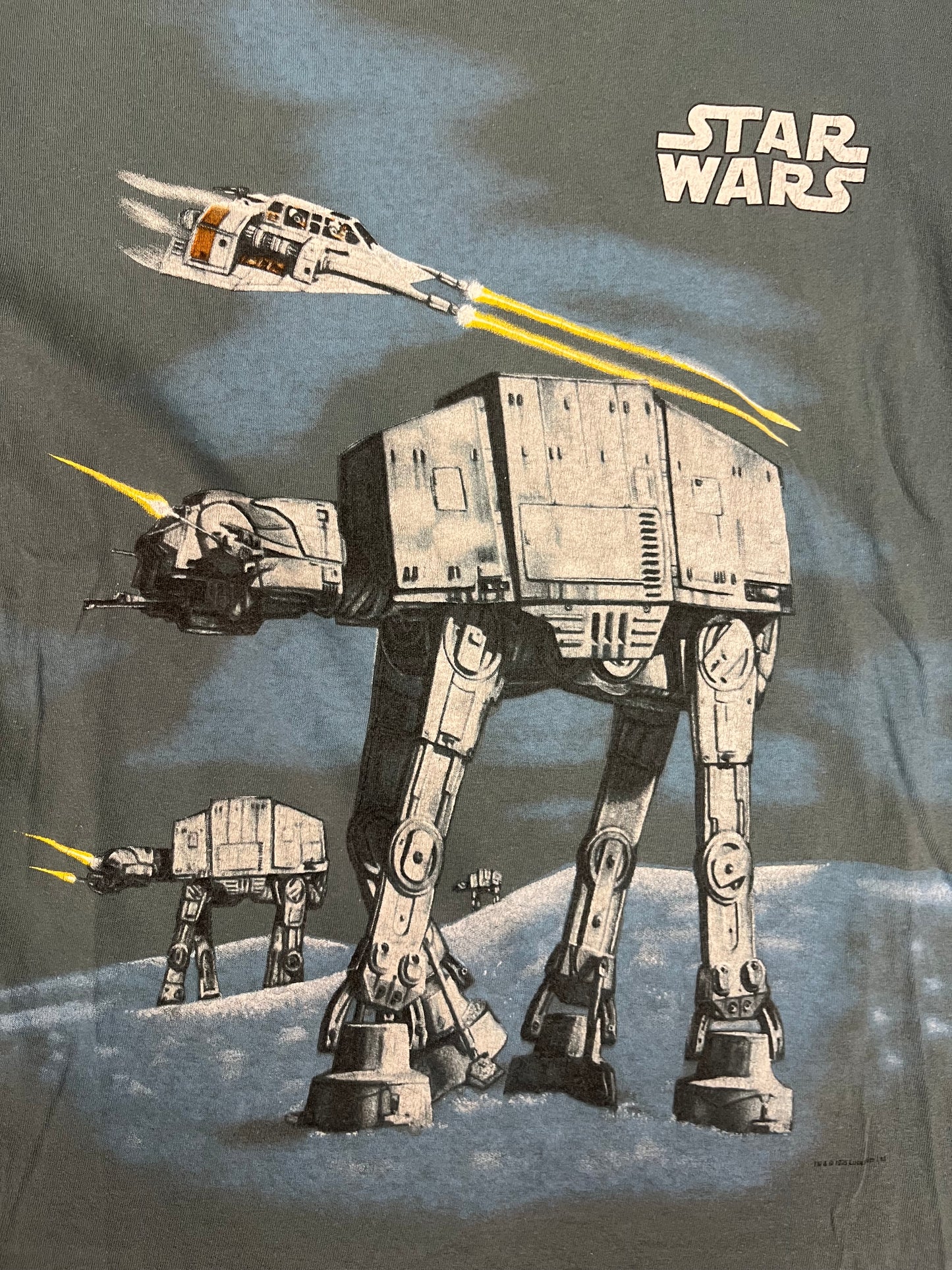 Rare Vintage 1995 Allover Print StarWars Tee