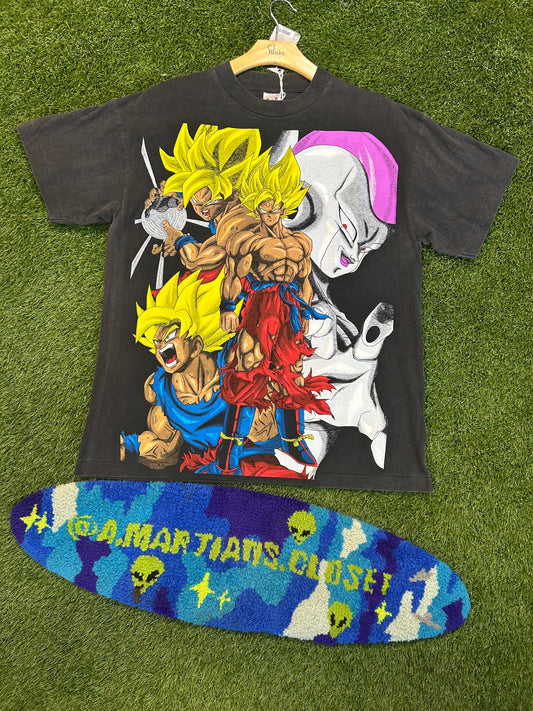 Y2K Bootleg Dragon Ball Z AOP Goku Fights Freeza Tee