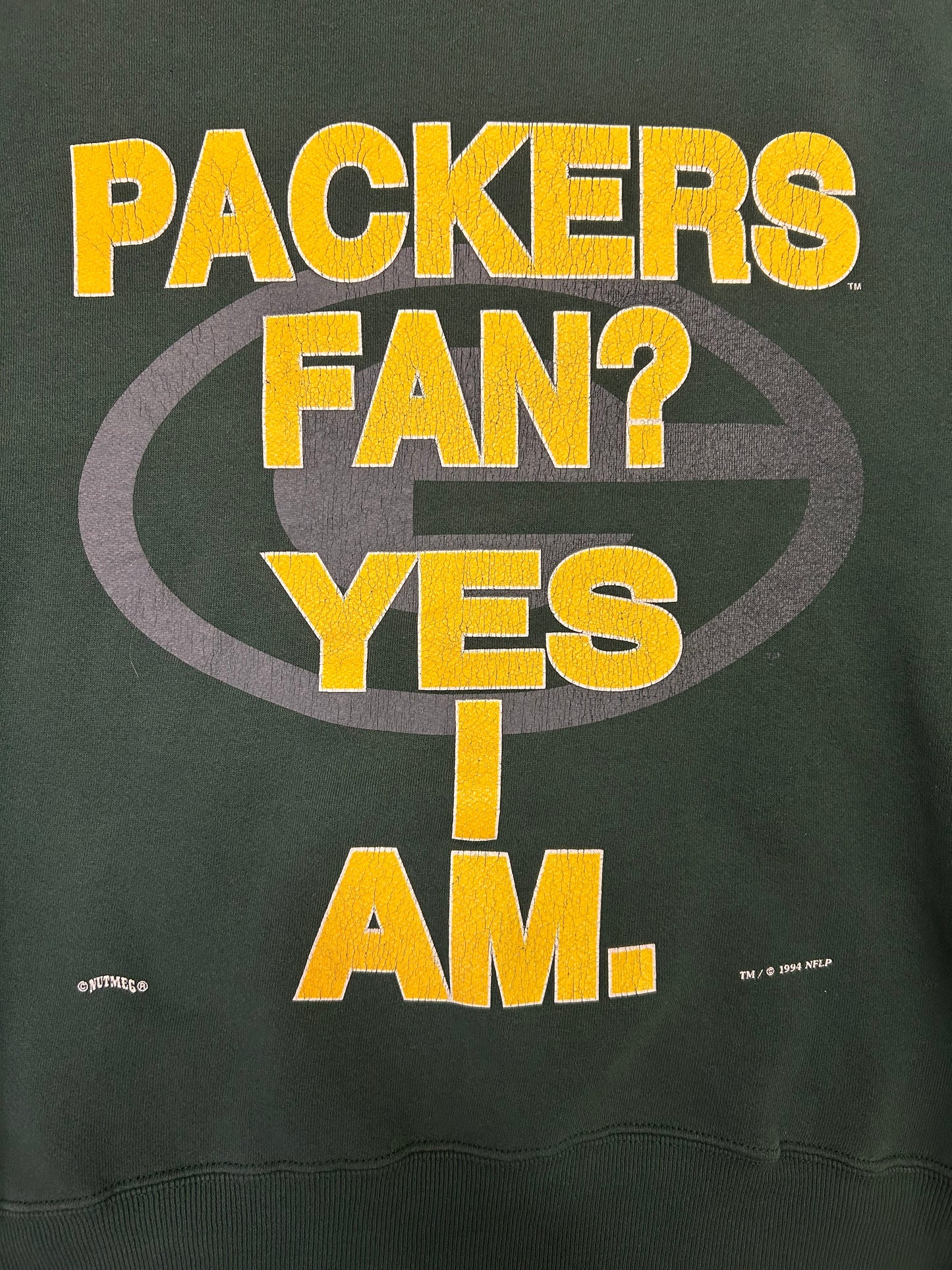 Rare Vintage 1994 Green Bay Packers Crewneck