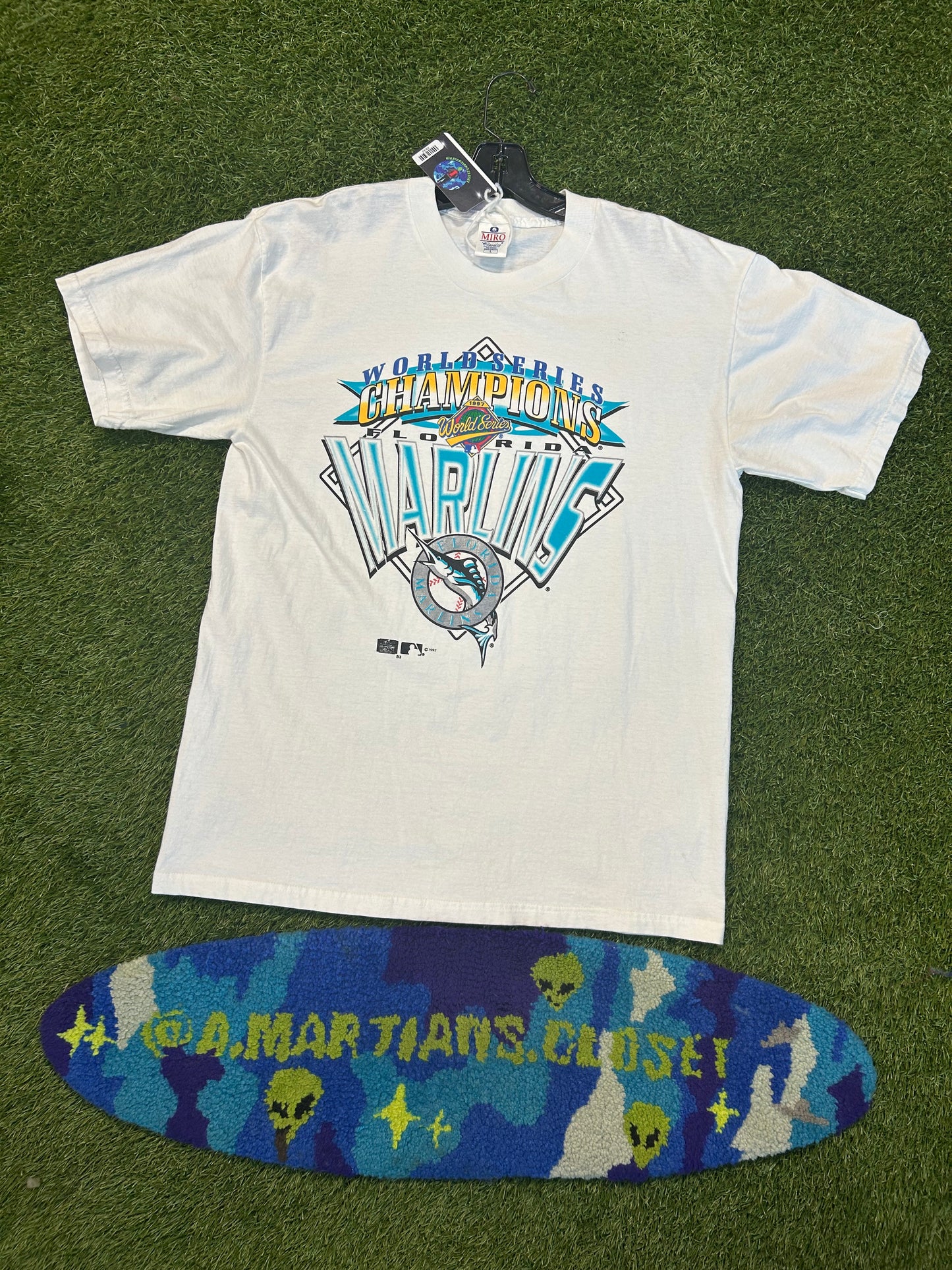 Vintage 1997 Florida Marlins World Series Champions Tee