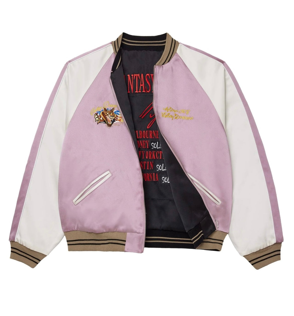 Vale Pink Reversible Sukaja Jacket