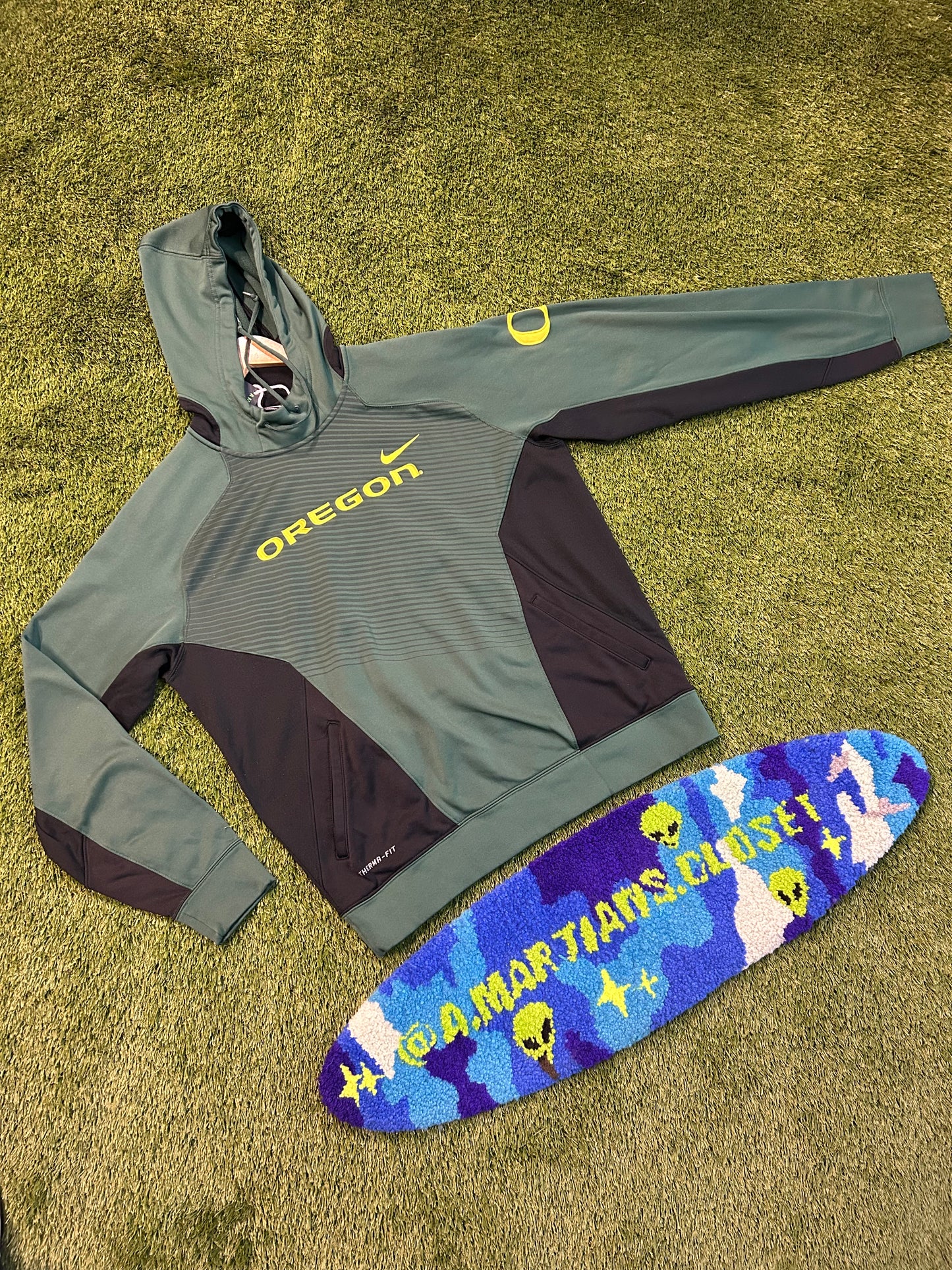 Y2K Oregon Ducks Nike Tech Hoodie