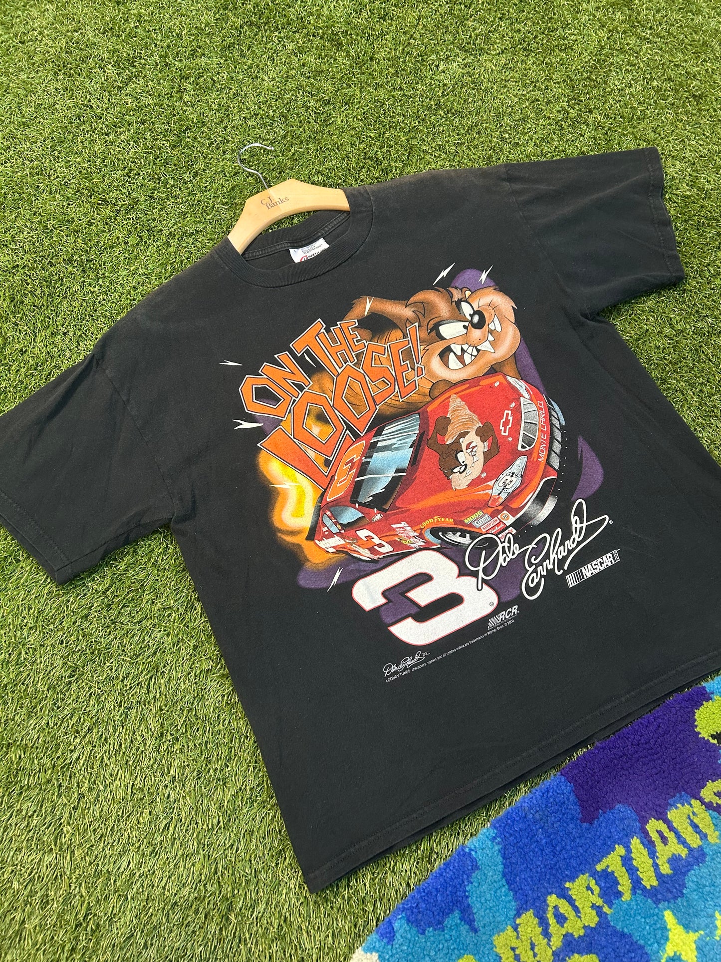 Y2K Dale Earnhardt X Tasmania Devil NASCAR Tee