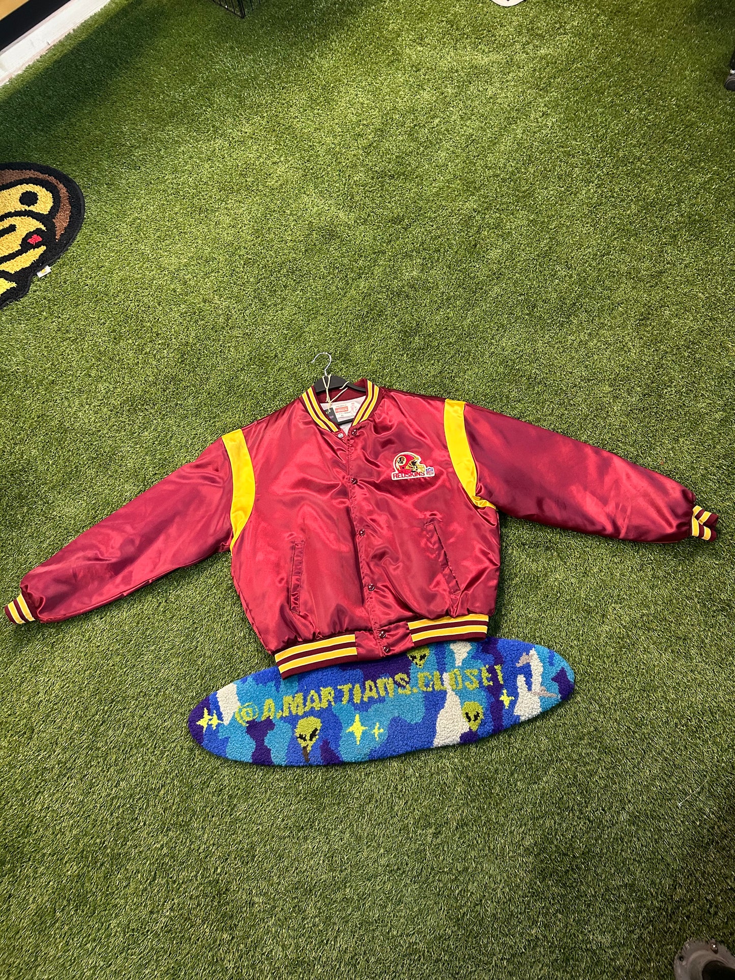 Vintage 80s NFL Washington Redskins Satin Jacket