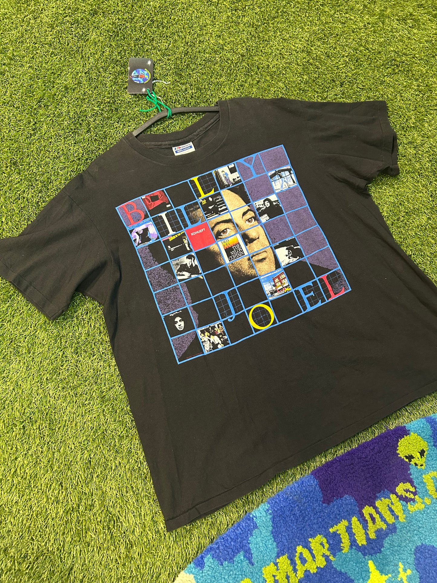 Vintage 1990 Billy Joel Storm Front Tour Tee