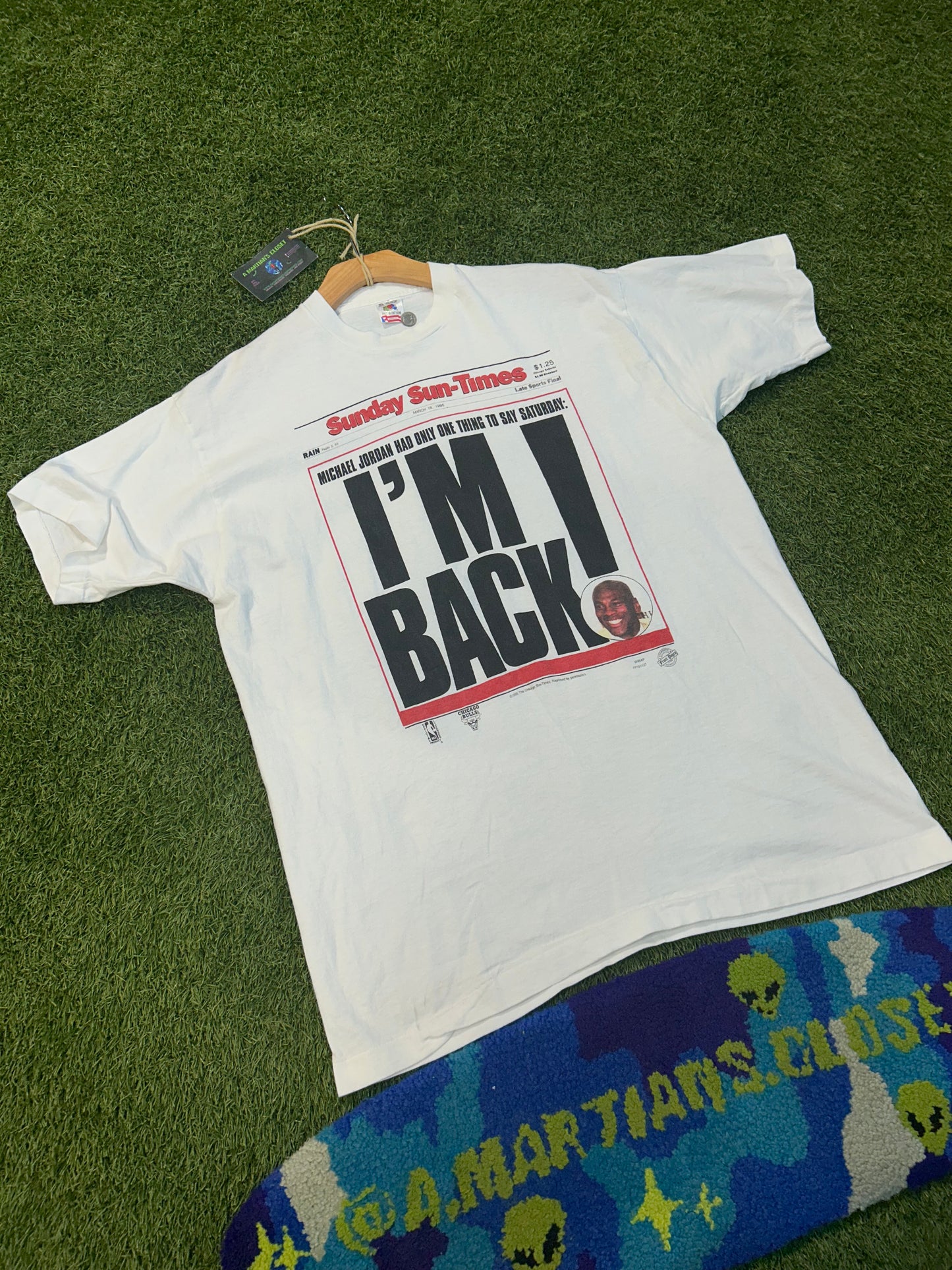 Vintage 1995 Michael Jordan I’m Back! Tee