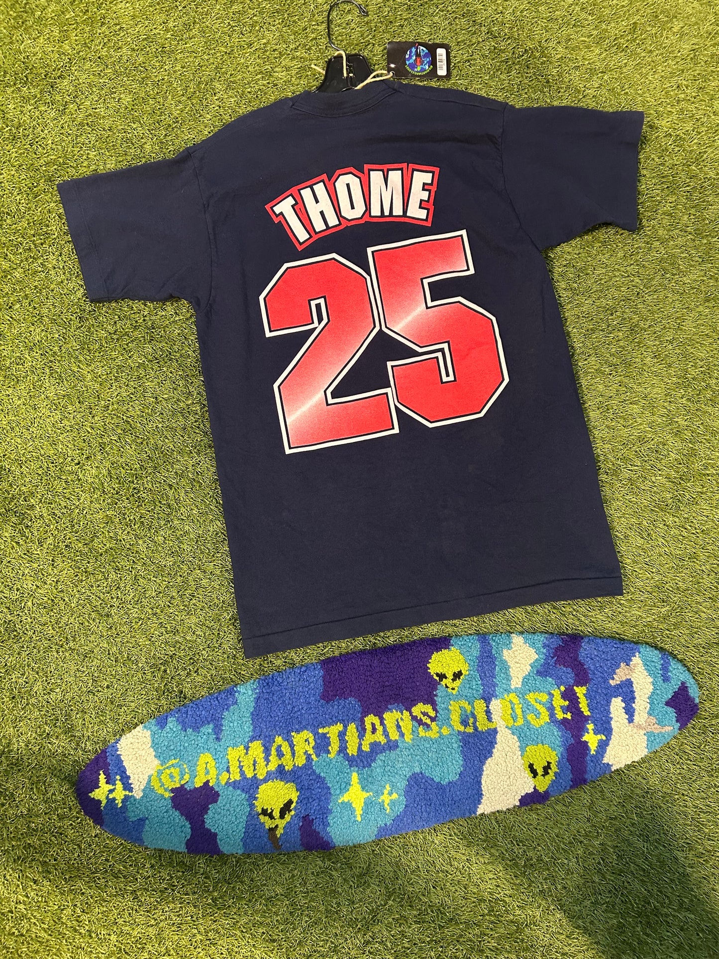 Vintage 1998 Cleveland Indians #25 Thome Tee