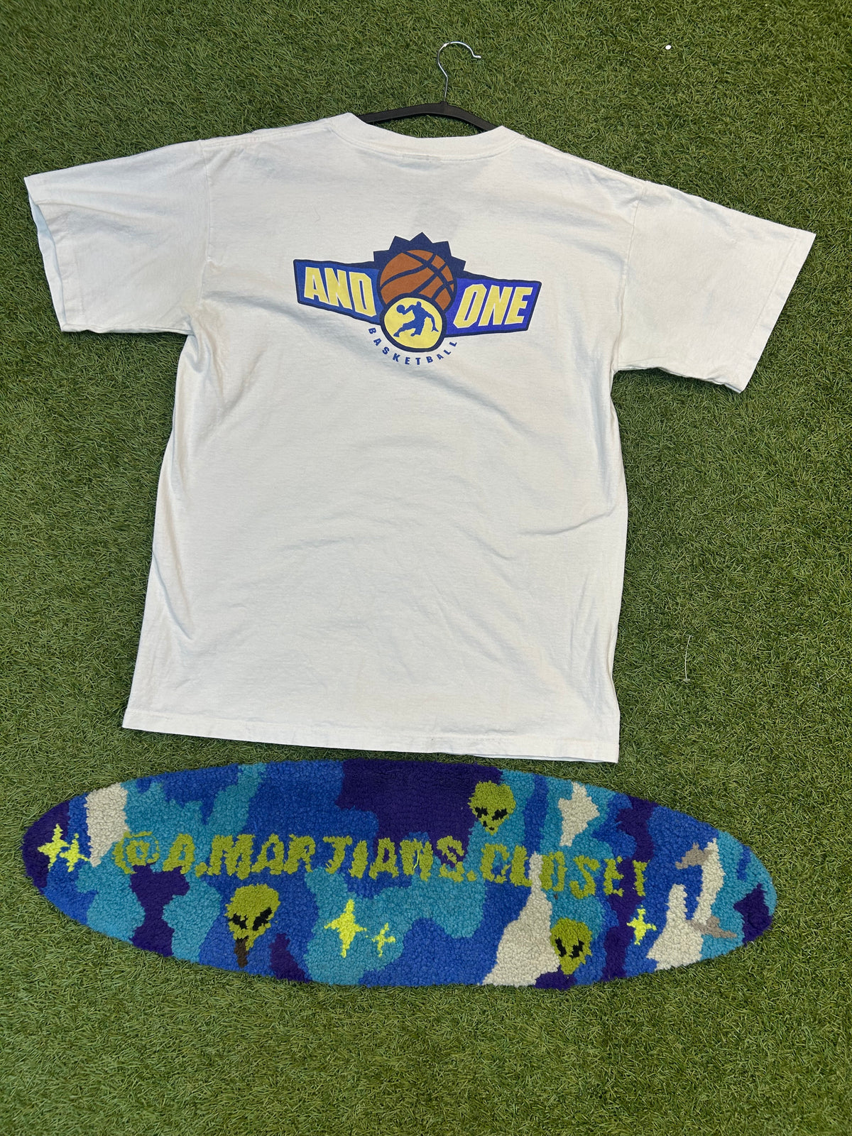 Y2K AndOne White Basketball Tee