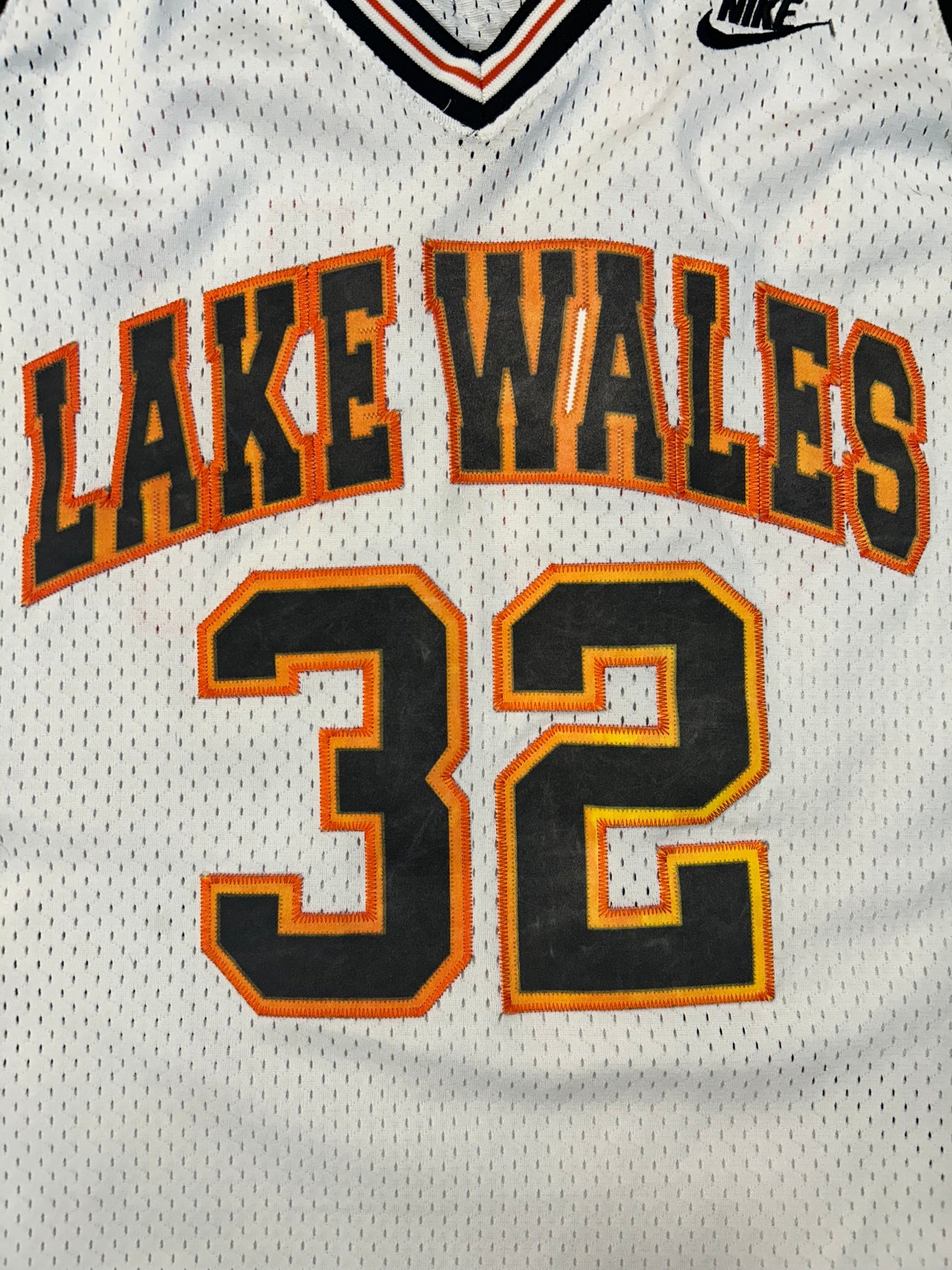 Rare Vintage Nike Lake Wales High School Amare Stoudemire Basketball Jersey