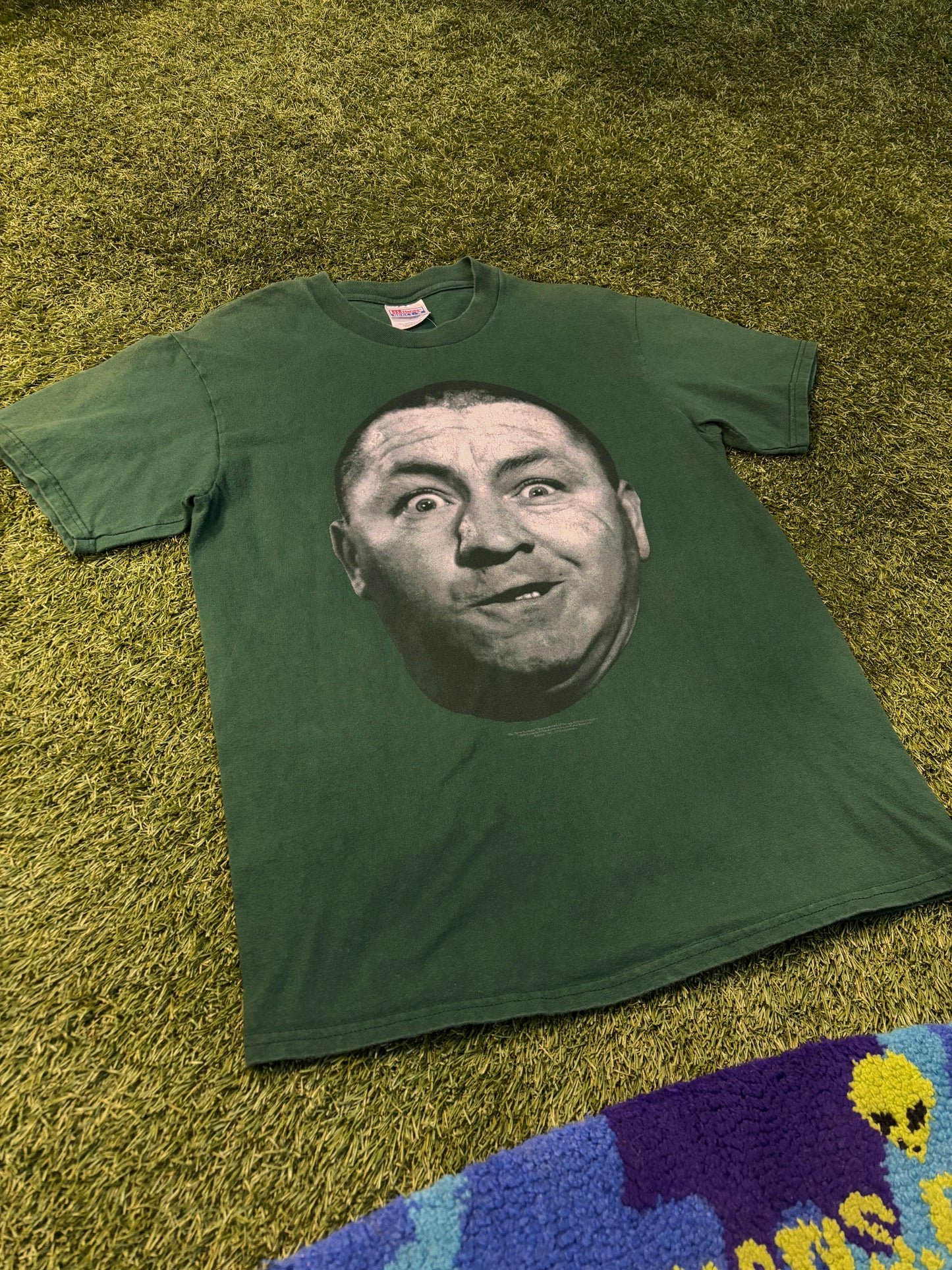 2002 Curly Three Stooges Movie Tee