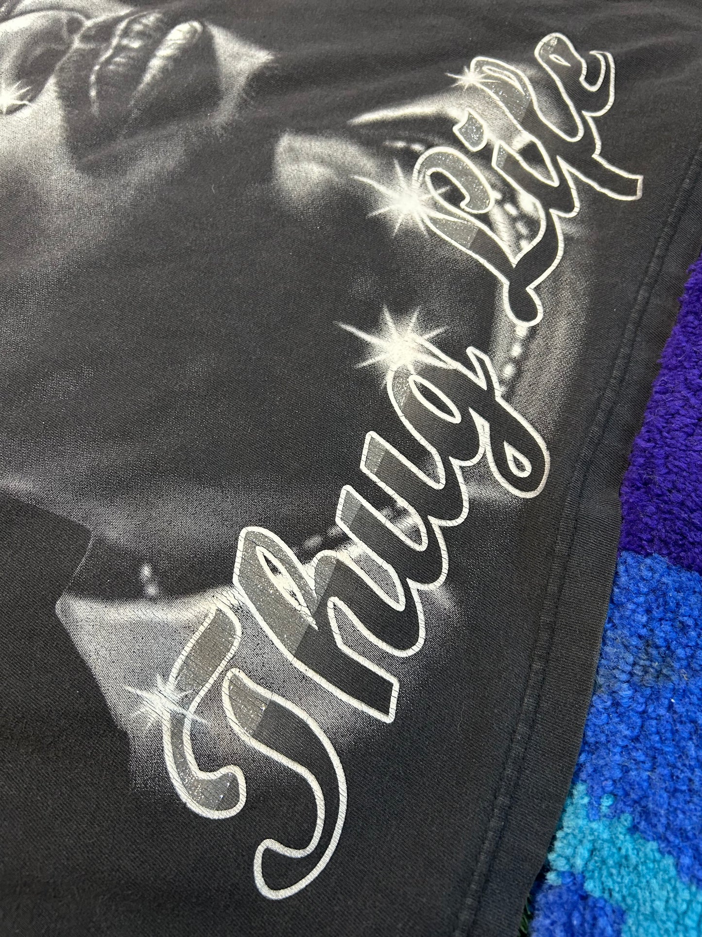 Vintage 90s 2Pac Thug Life Bling Tee