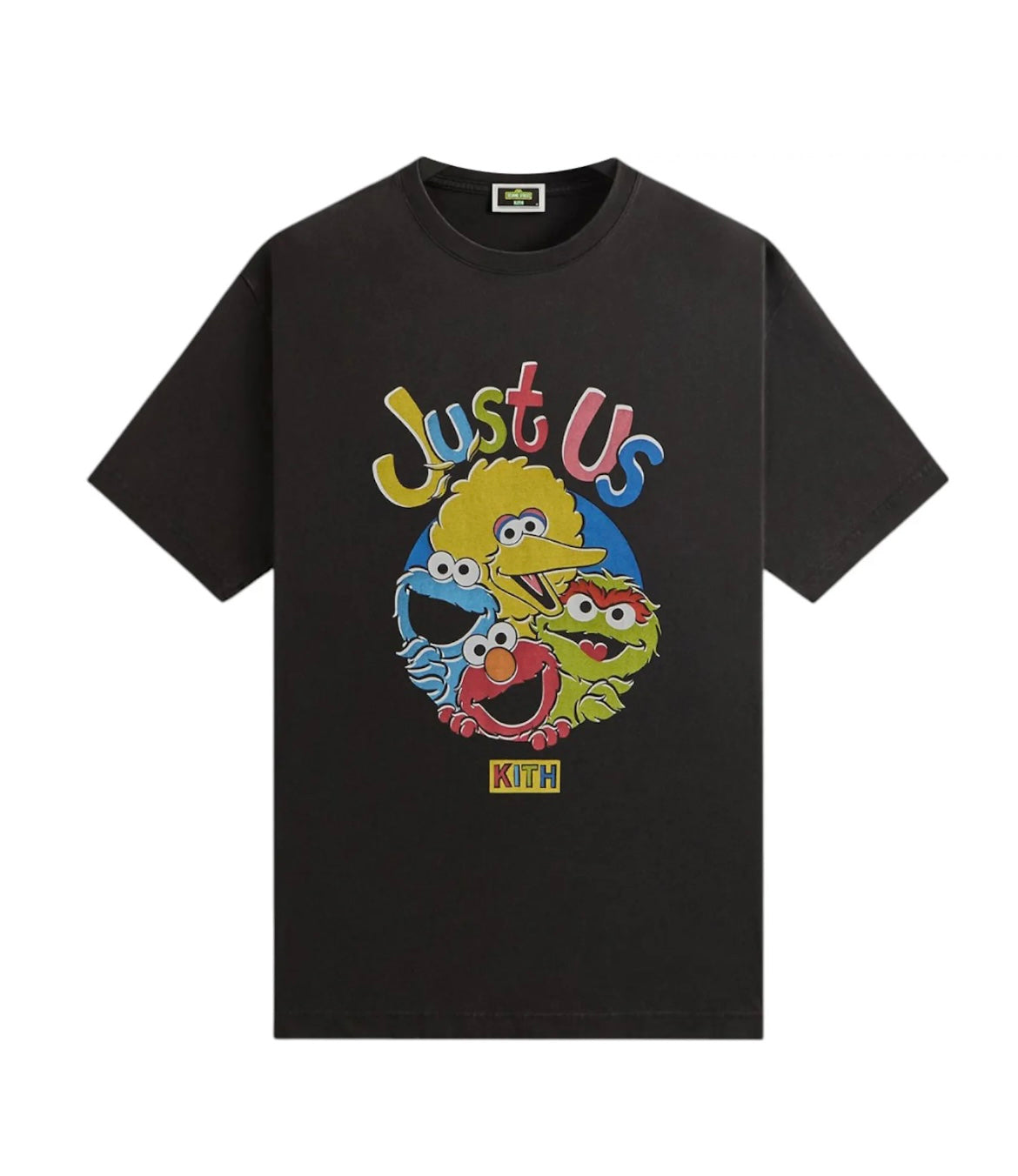 Kith X Sesame Street Just Us Vintage Style Tee