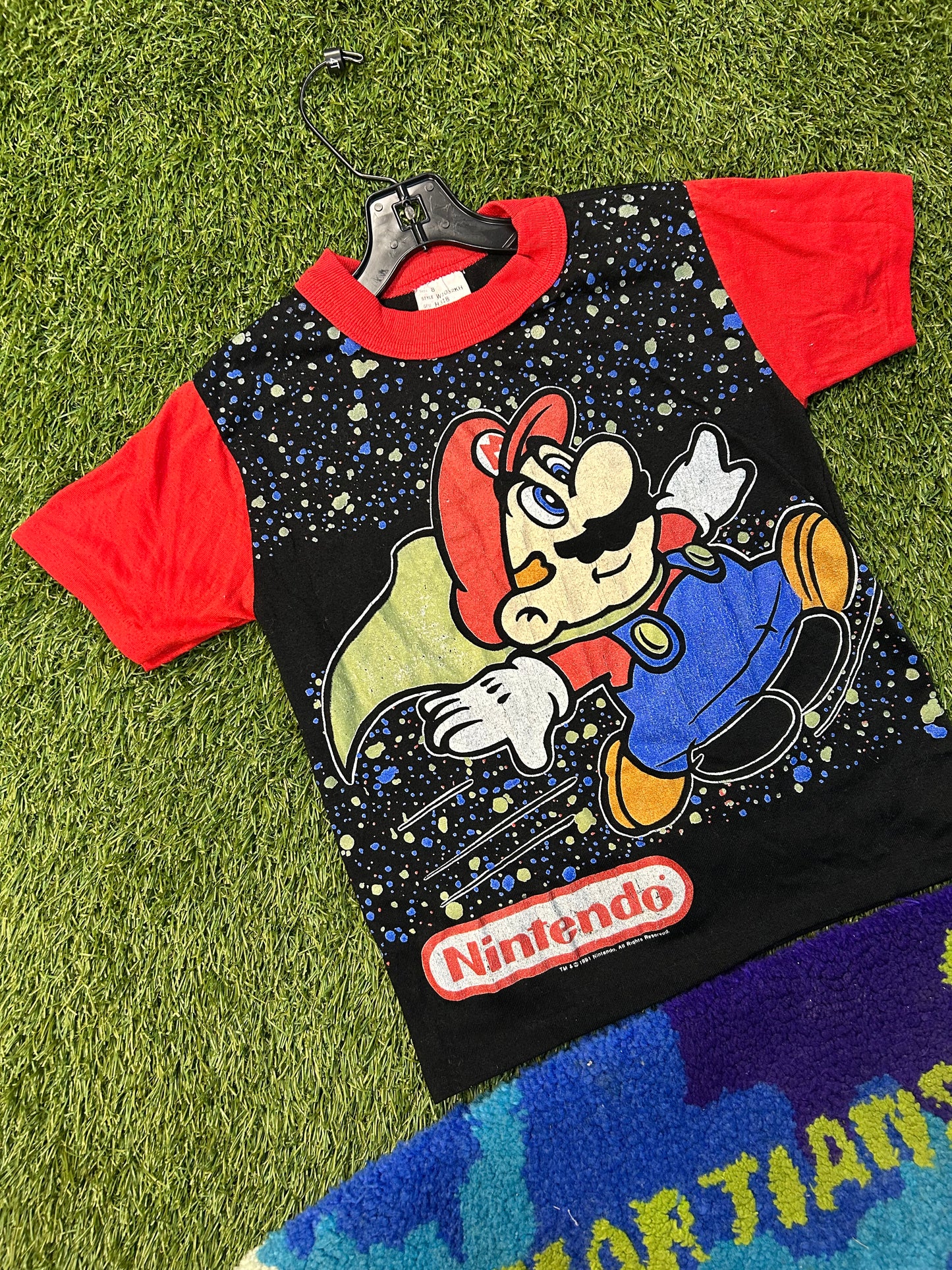 Vintage 1991 Nintendo Super Mario Kids Tee
