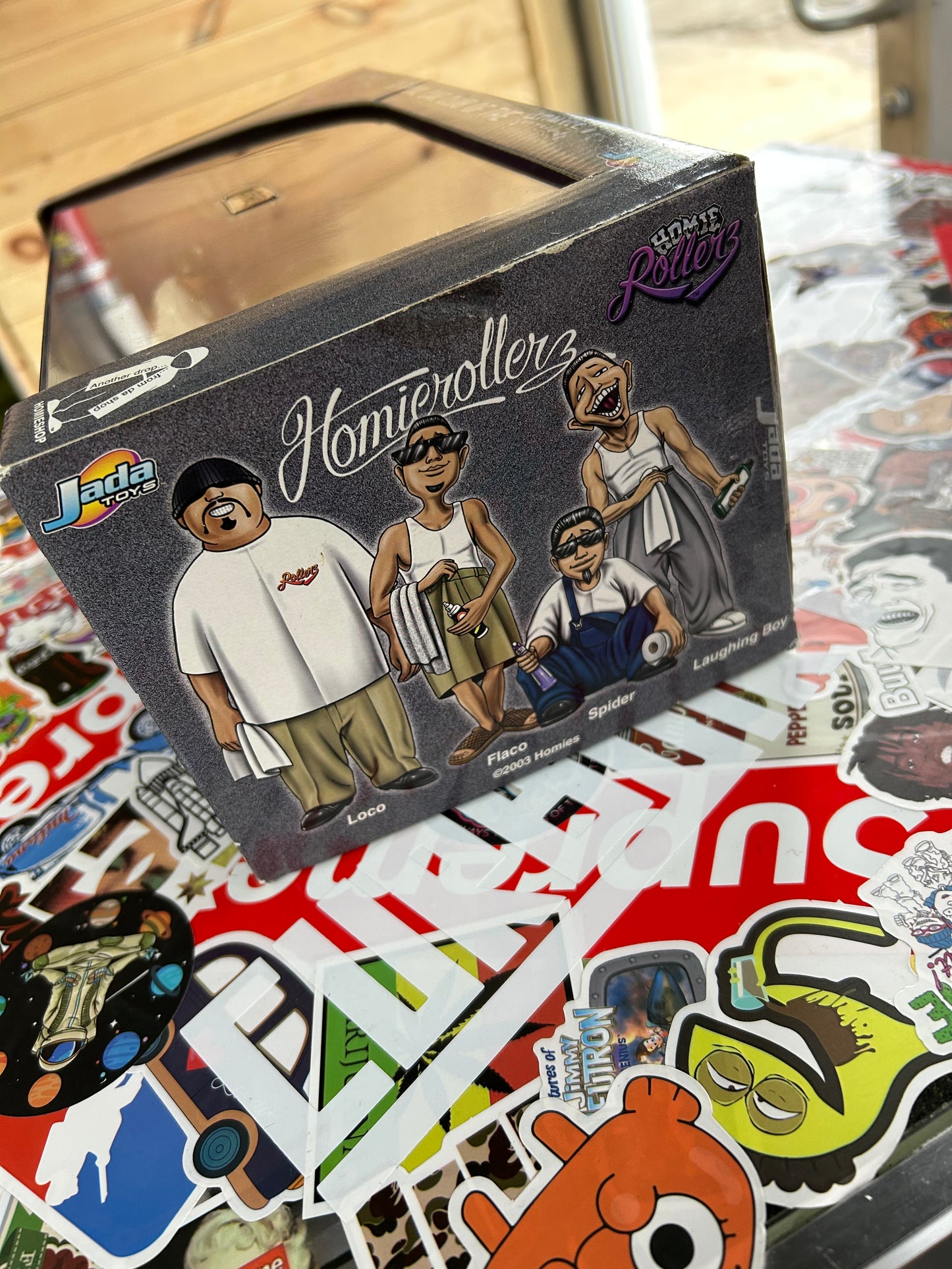 Y2K 2003 Homies Official Car Club Set Collectable