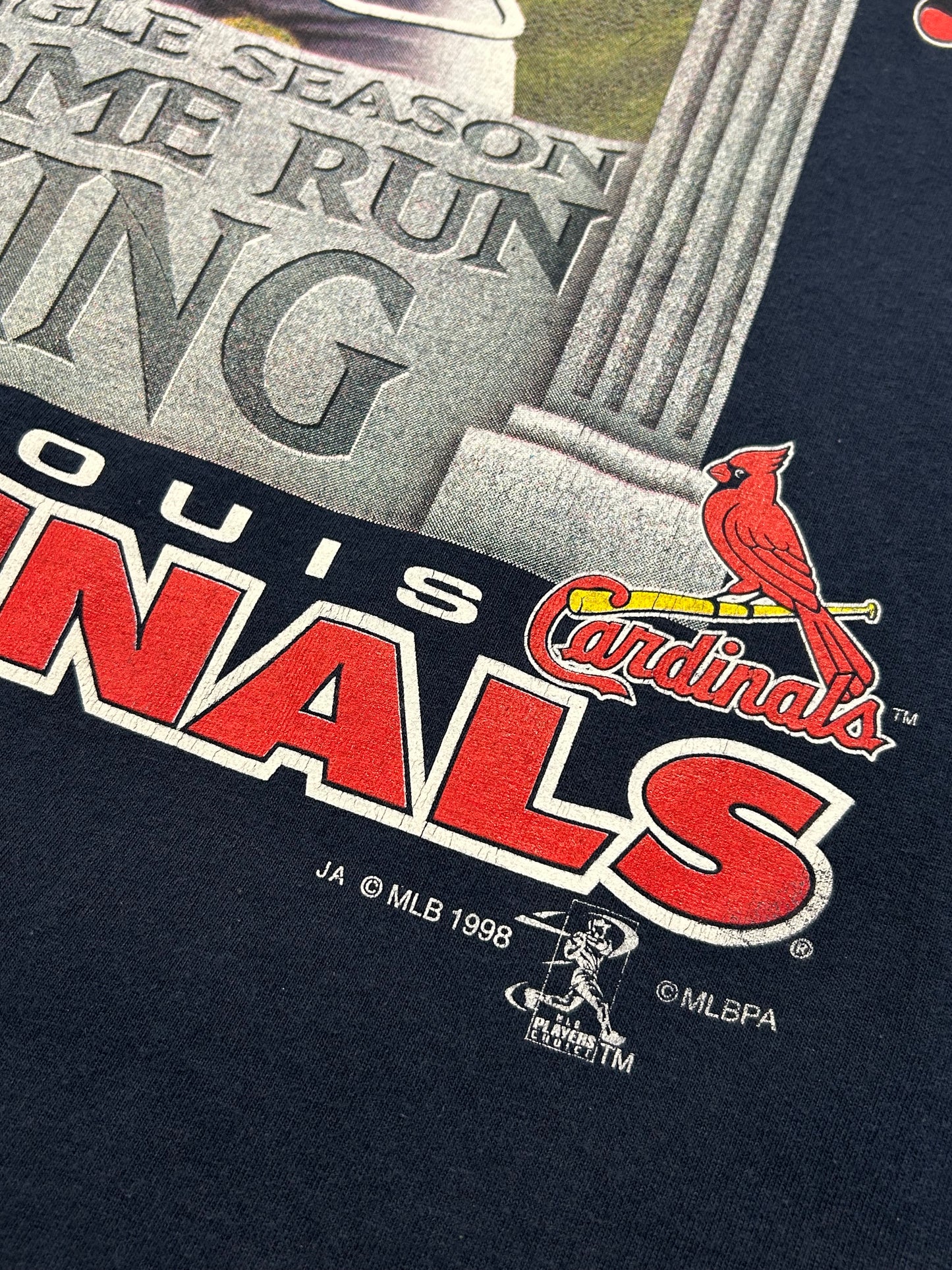 Vintage 1998 St Louis Cardinals Mark McGwire Tee