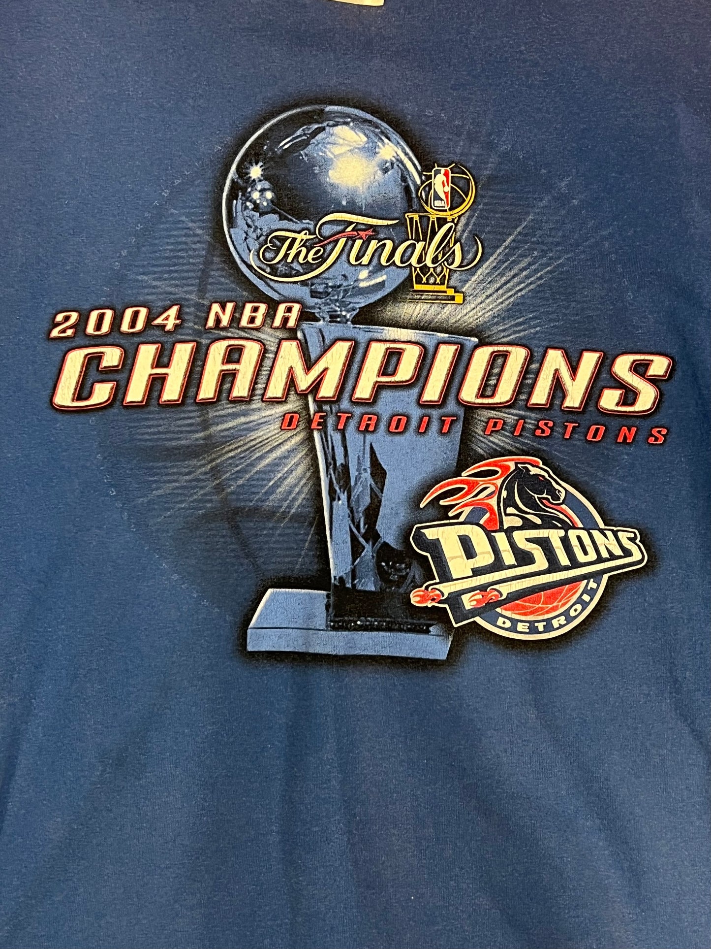 Vintage Detroit Pistons 04’ Championship Tee