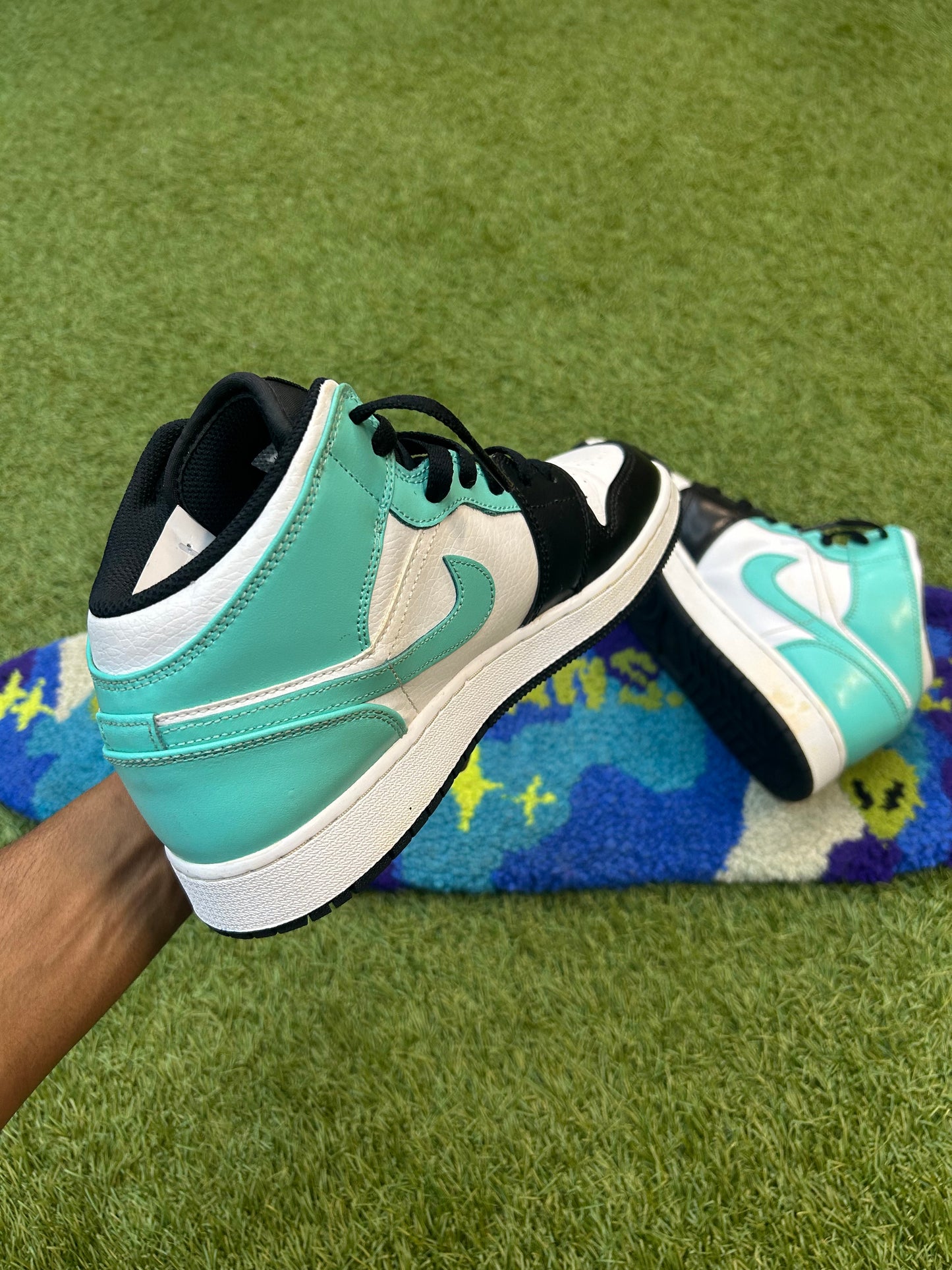 Jordan 1 Mid Island Green(Used)