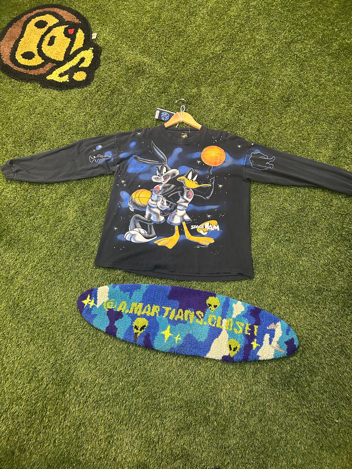 Vintage 1996 Space Jam Bugs Bunny & Daffy Duck Tee